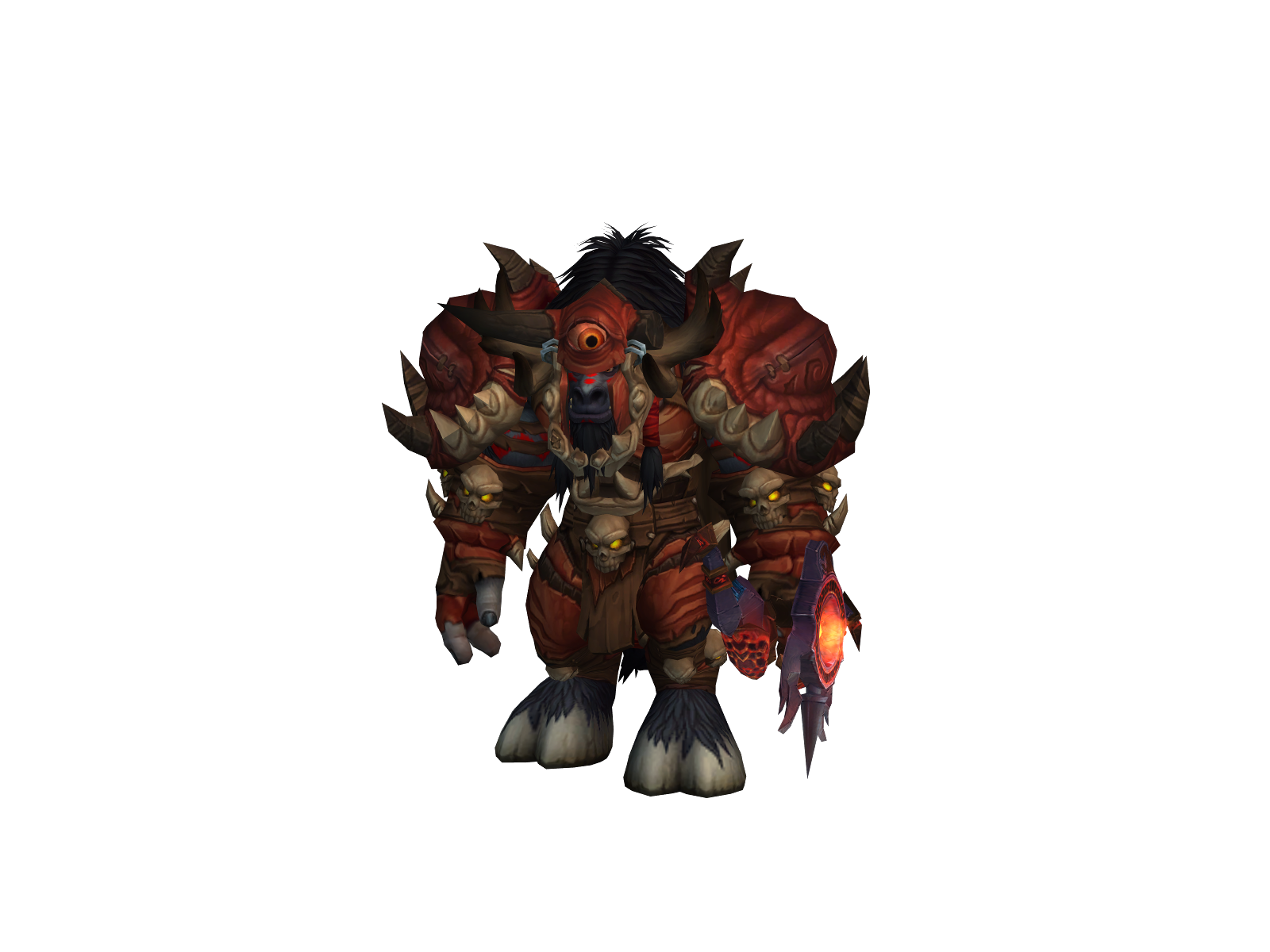 Bürglxr 3D character render