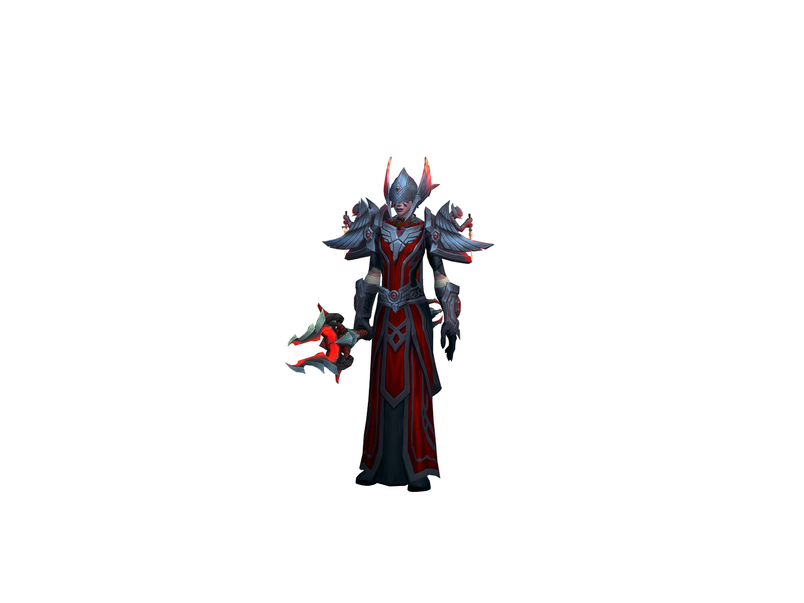 Poxlxod 3D character render