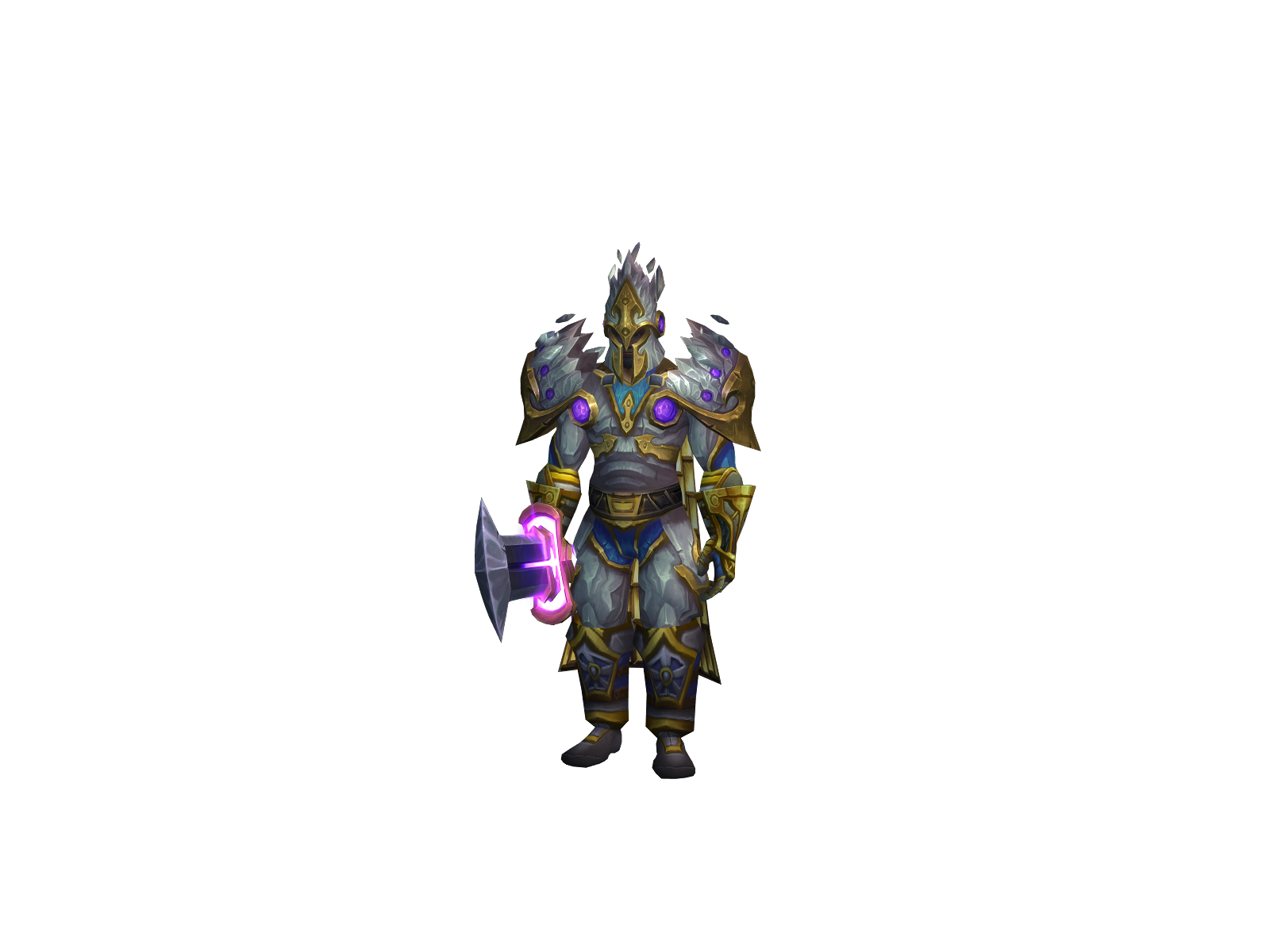 Reted 3D character render
