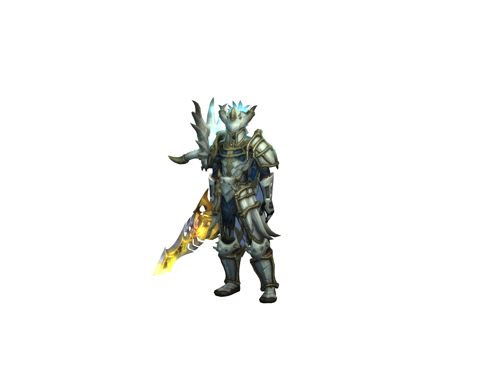 Whteknight 3D character render