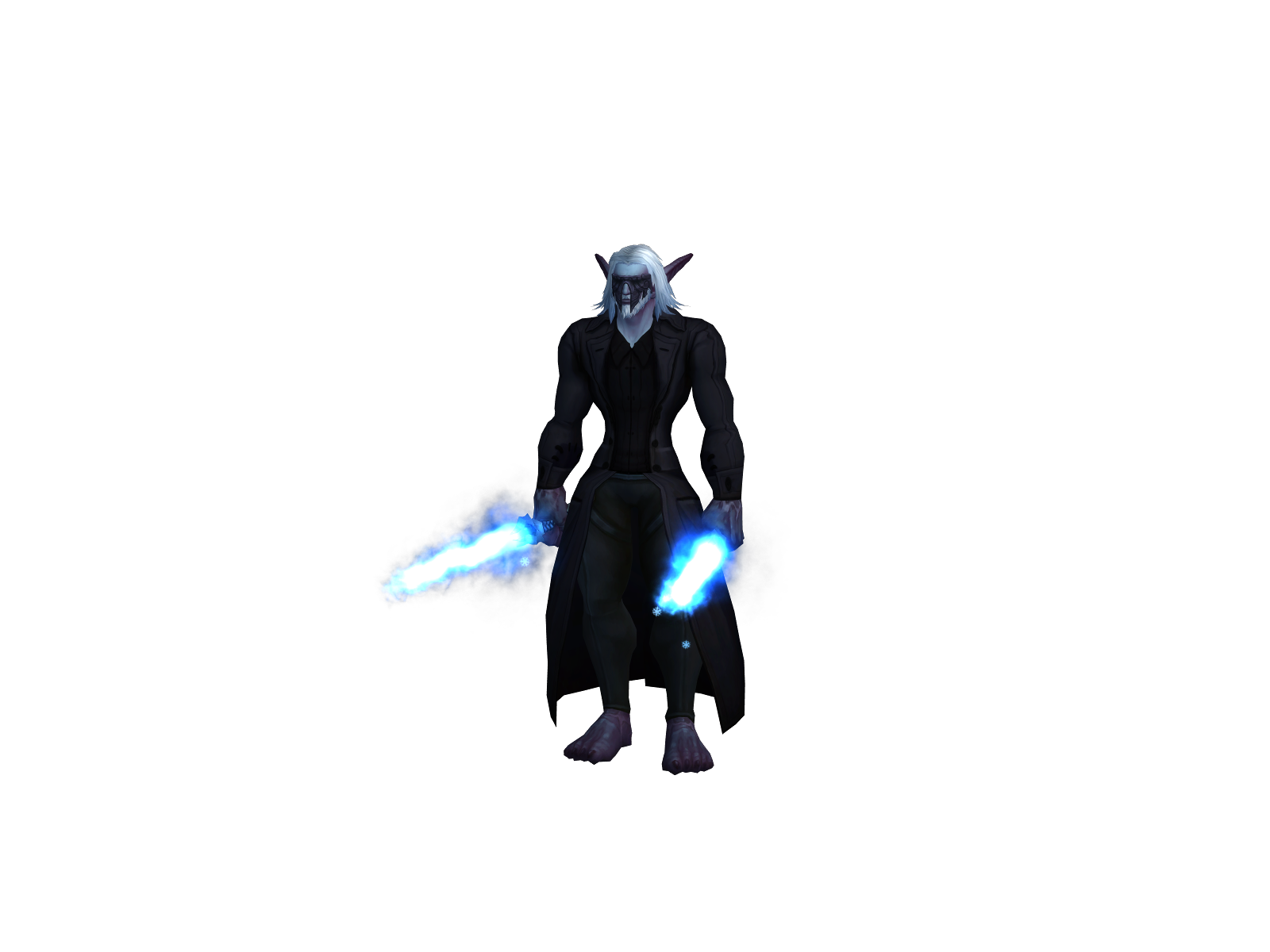 Noeyess 3D character render