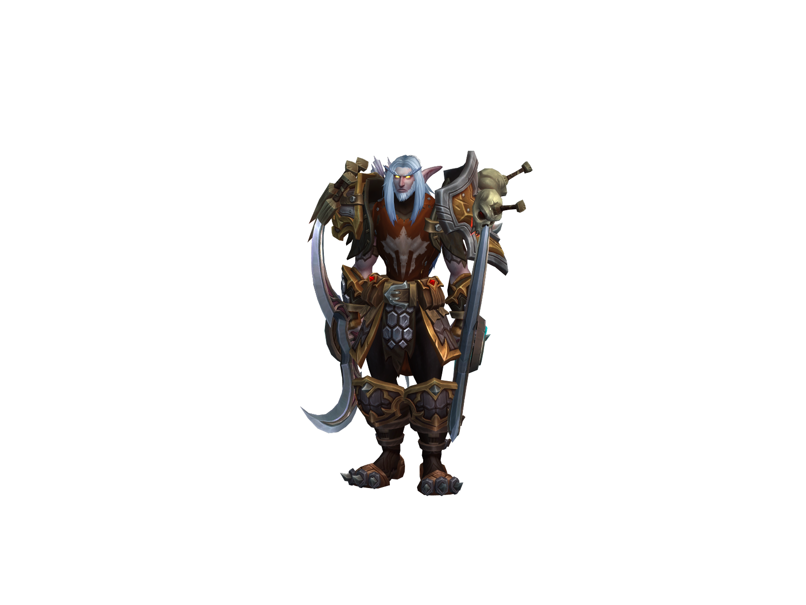 Survivalelf 3D character render