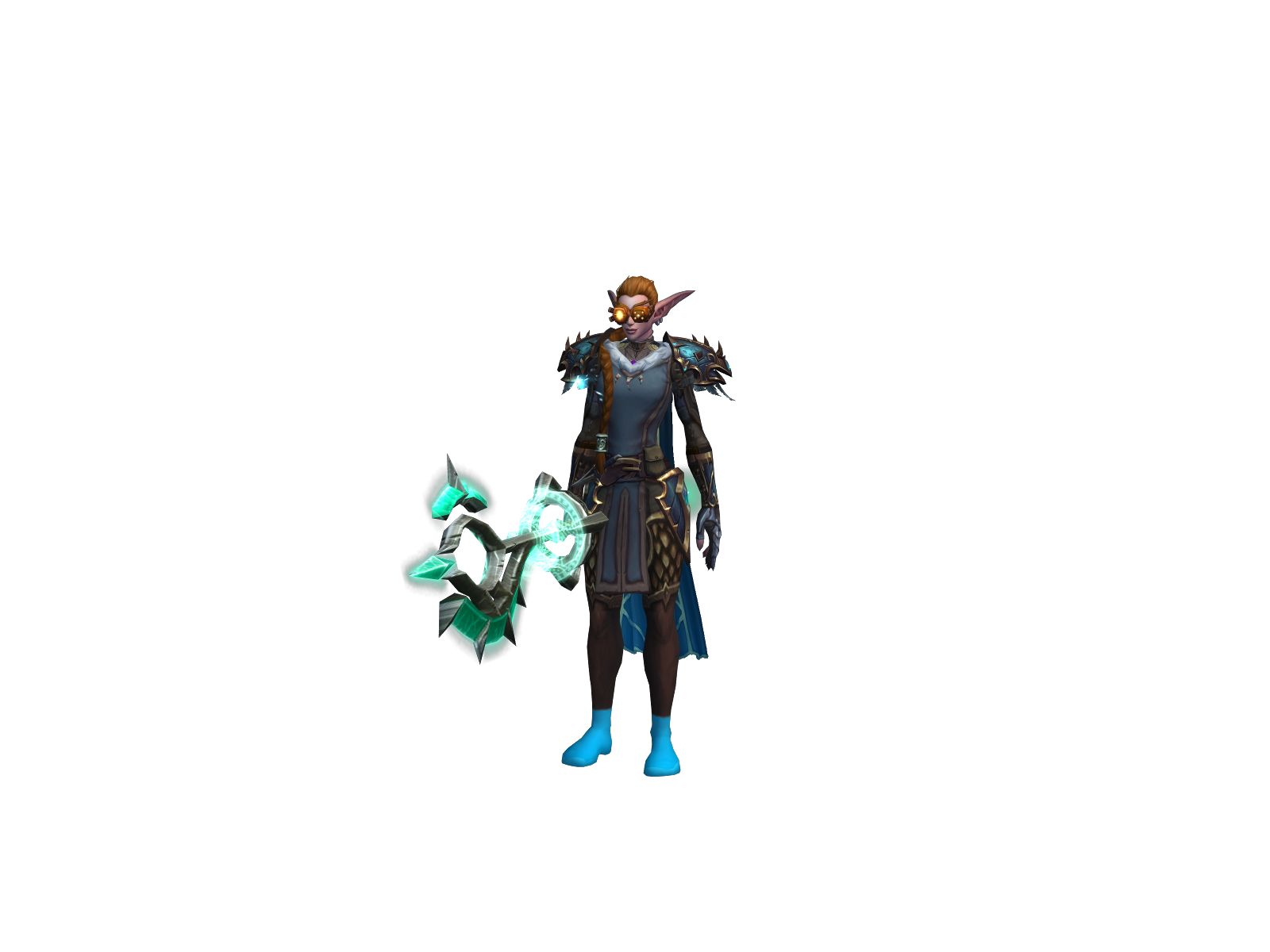 Oneshot 3D character render