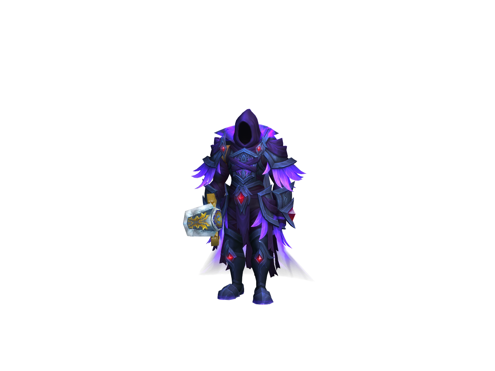 Mujeok 3D character render