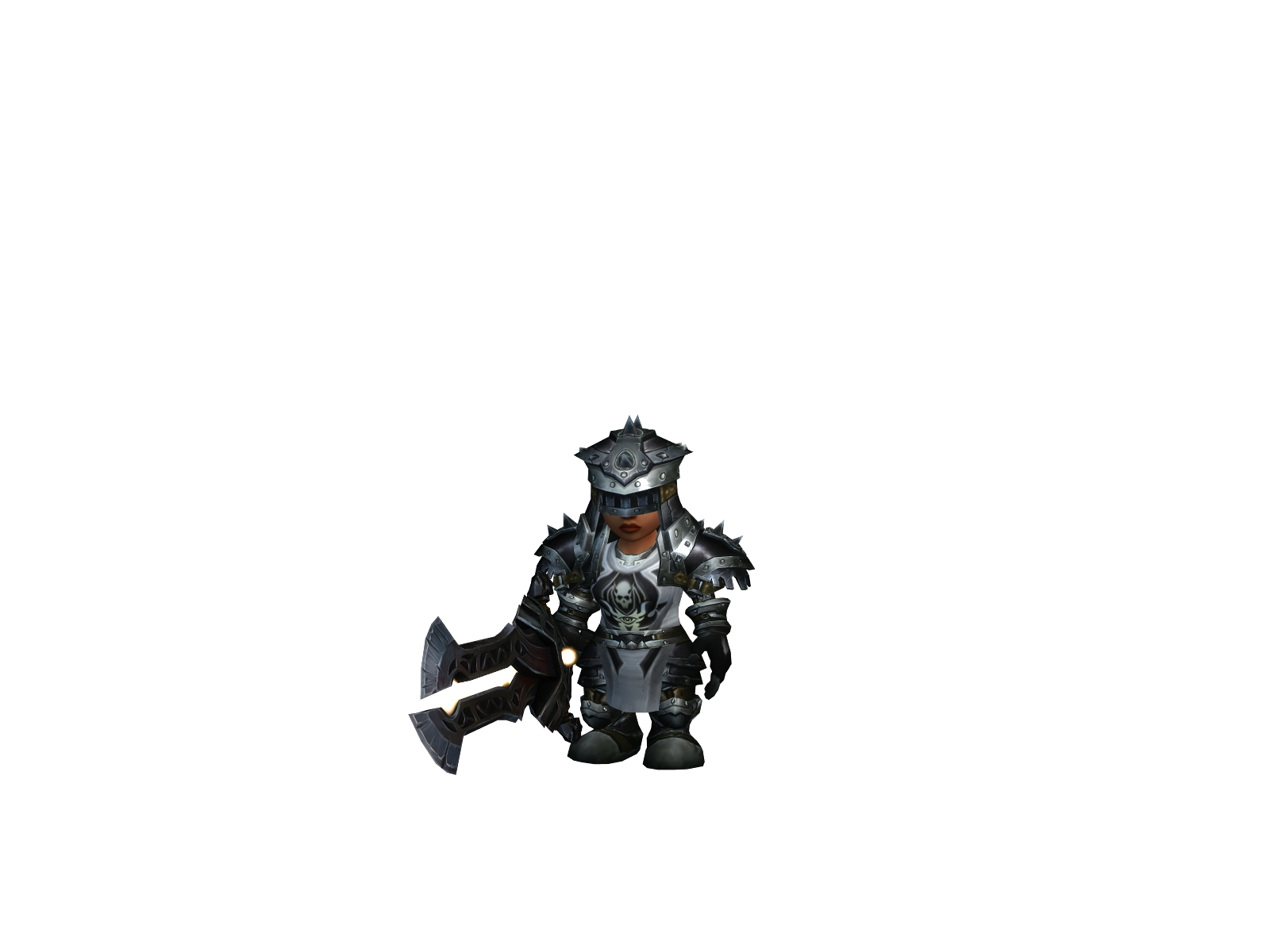Brzerky 3D character render