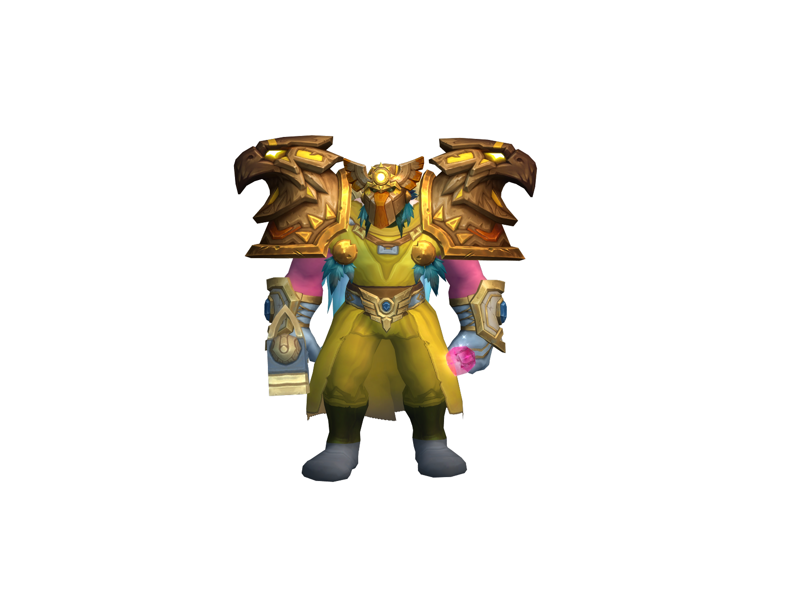 Heal 3D character render