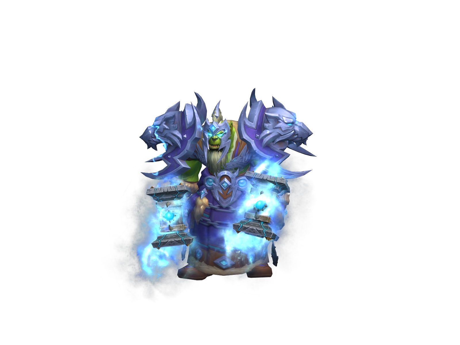 Gooborted 3D character render