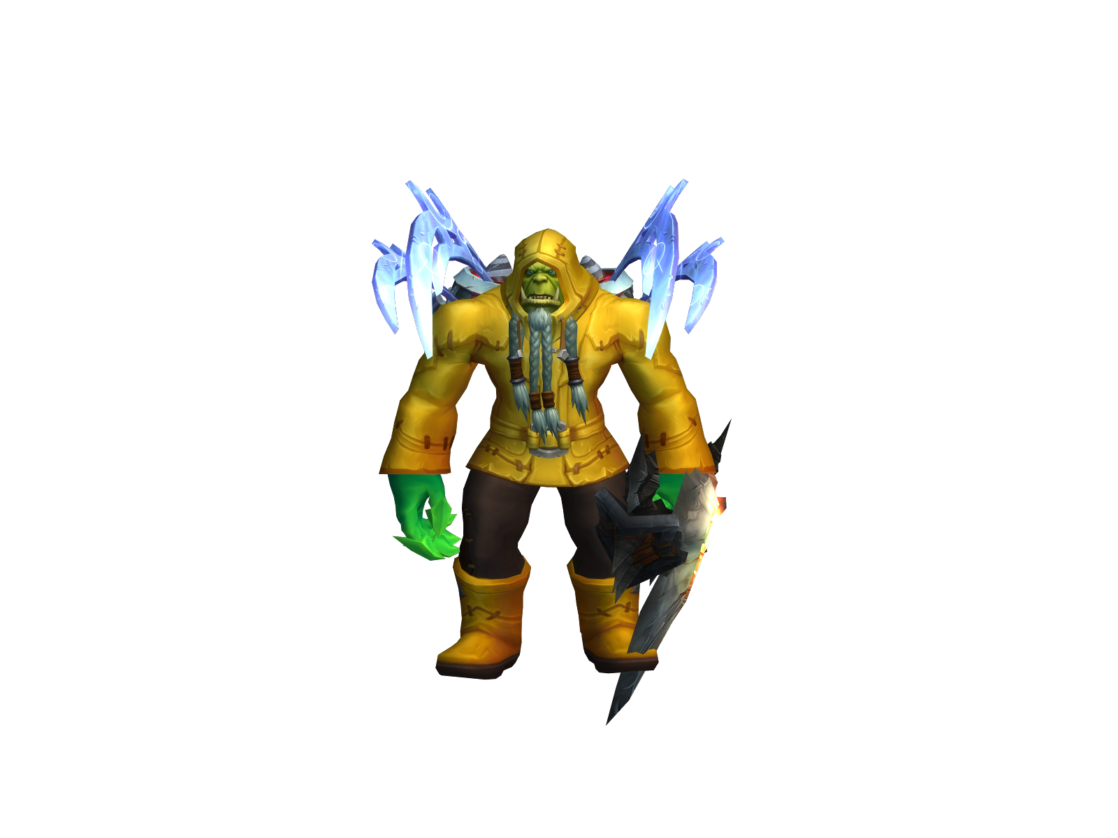Pregnantmale 3D character render