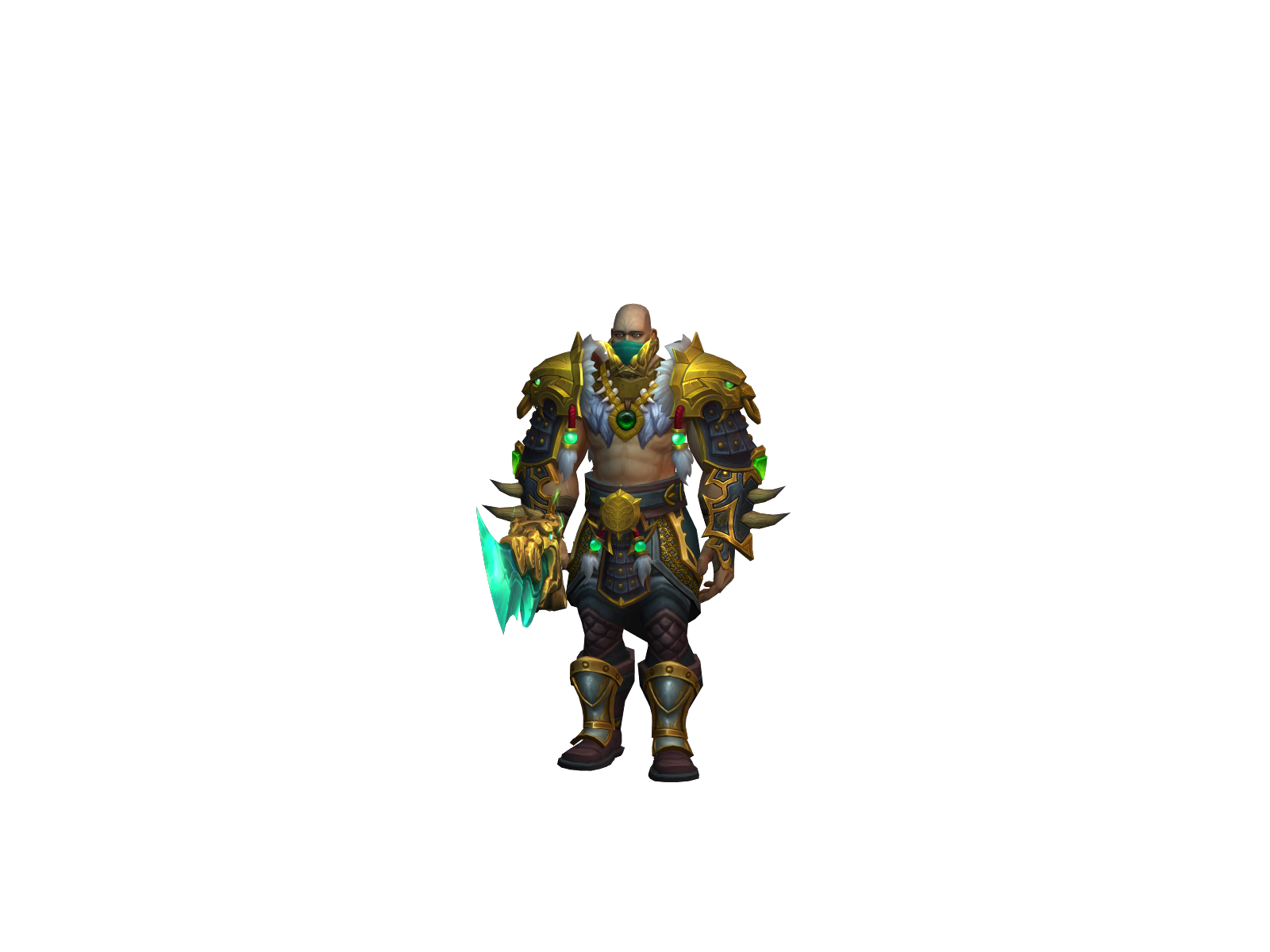 Krayko 3D character render