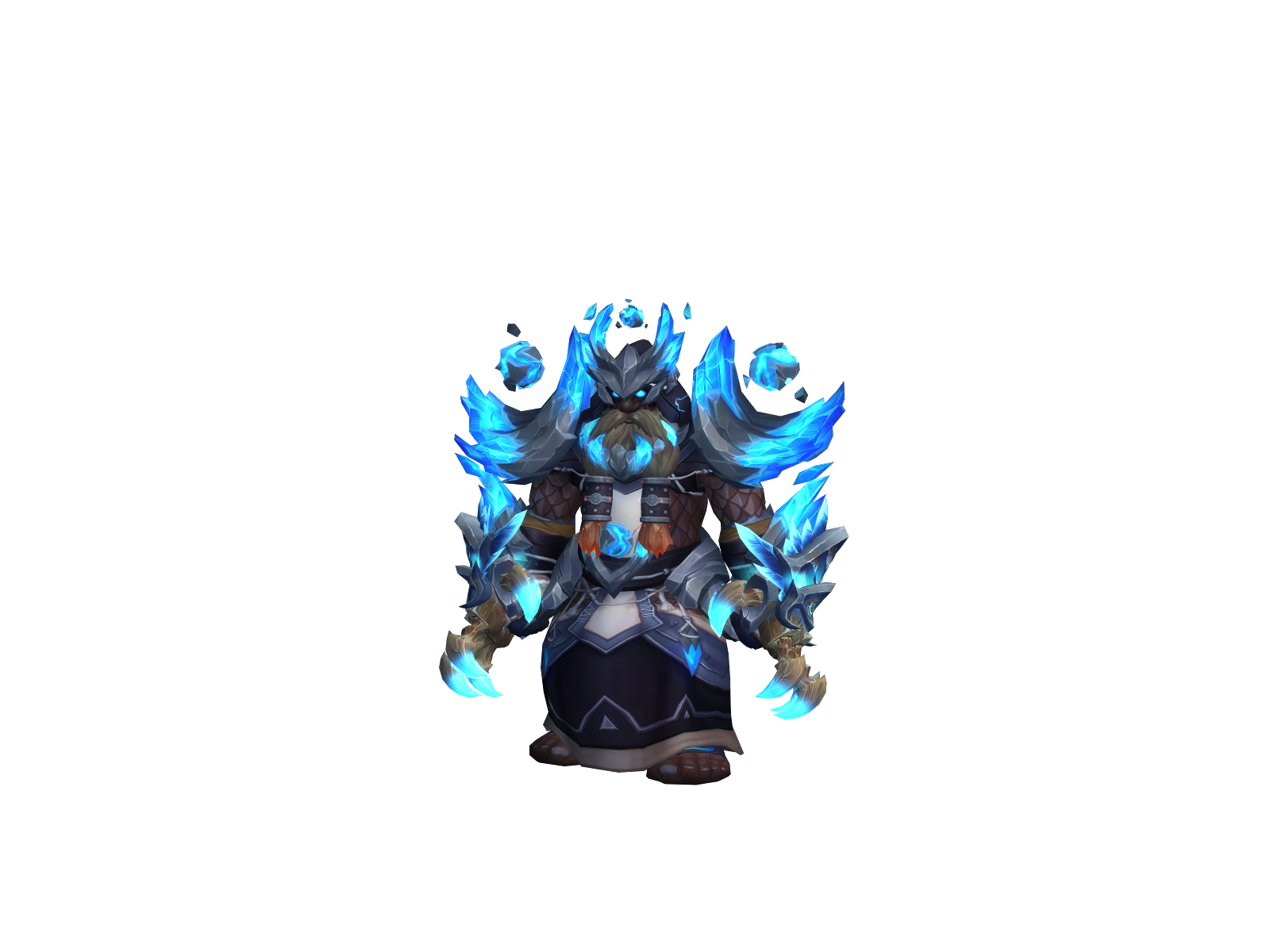 Ruffious 3D character render