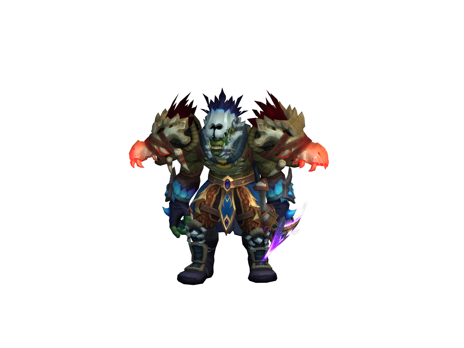 Uldablaster 3D character render