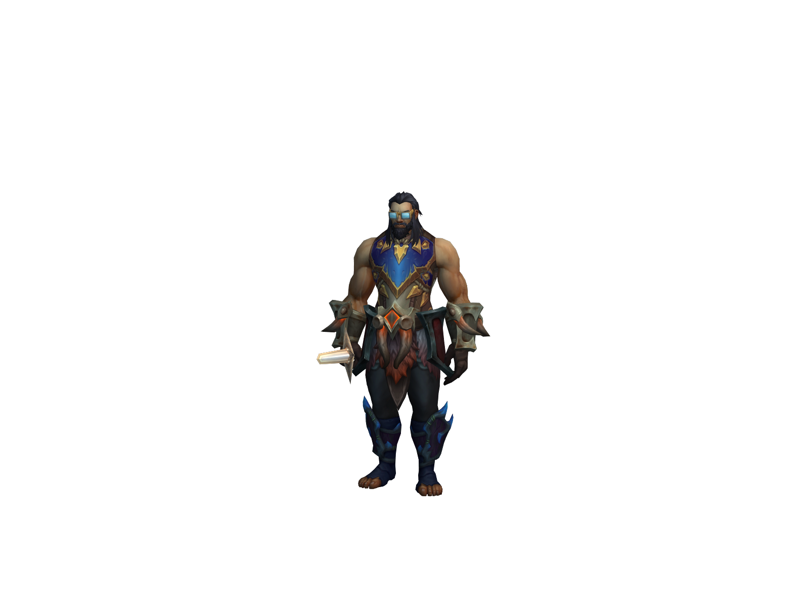 Xzporksword 3D character render