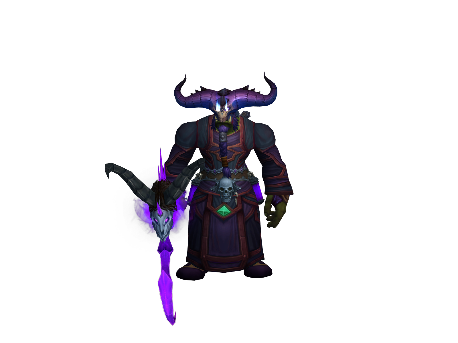Grimeare 3D character render