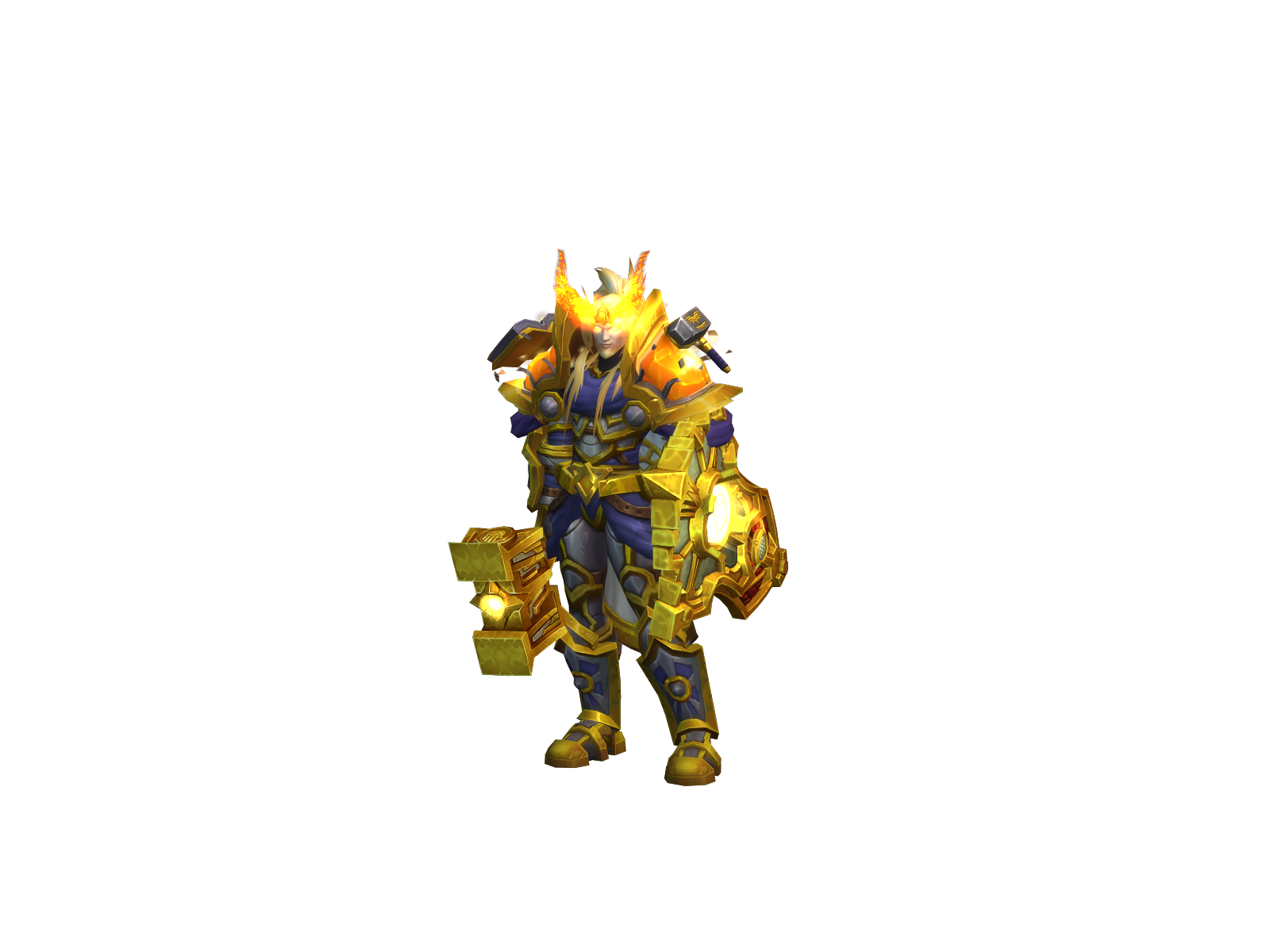 Paladoshy 3D character render