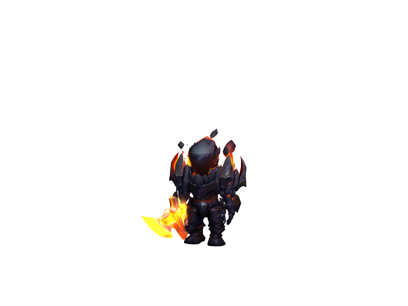 Vertebreakur 3D character render