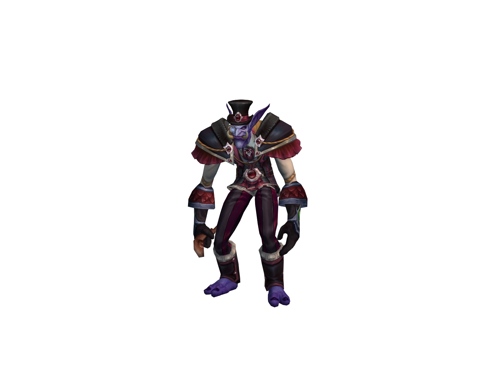 Azorr 3D character render