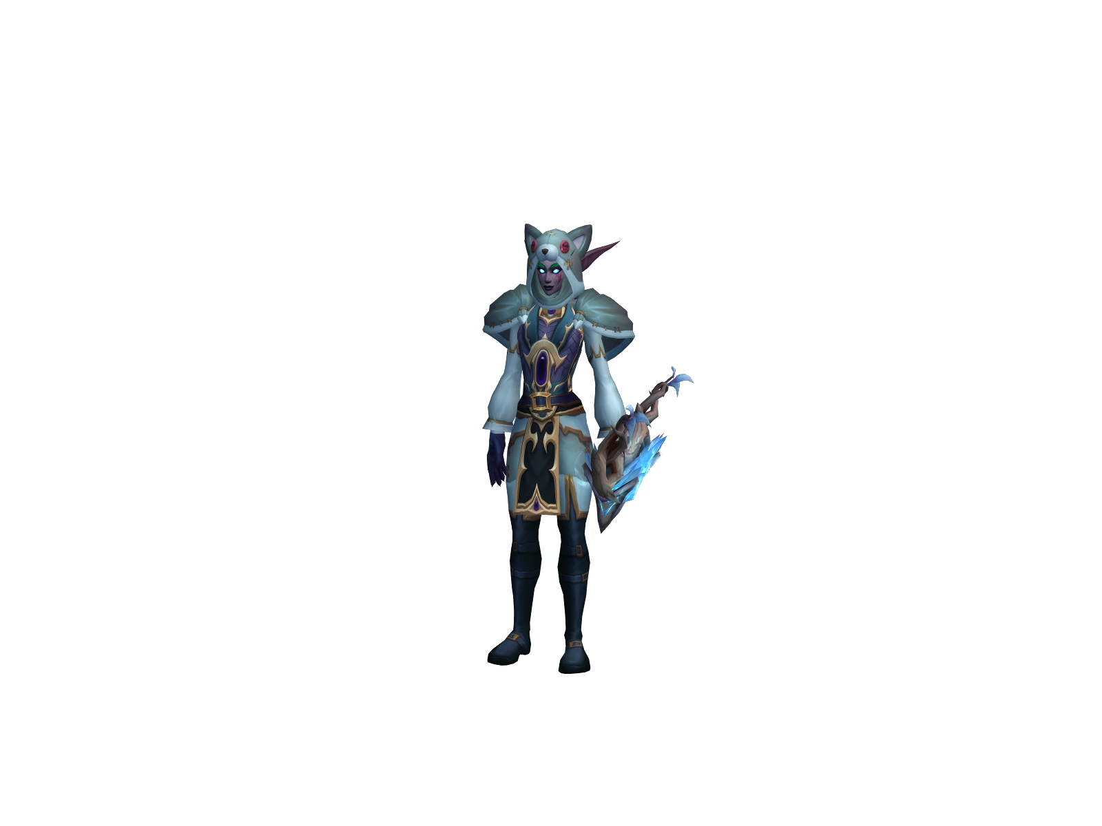 Blåckpink 3D character render