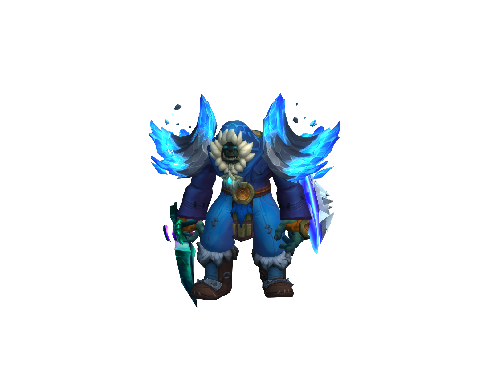 Oogaboogula 3D character render