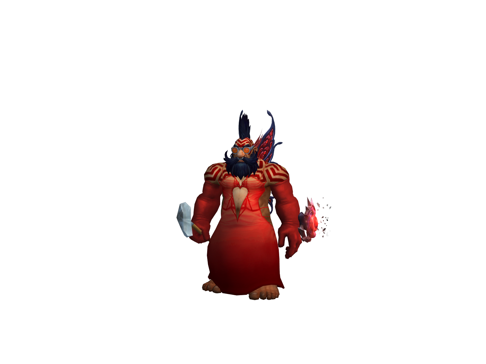 Vneckvinny 3D character render