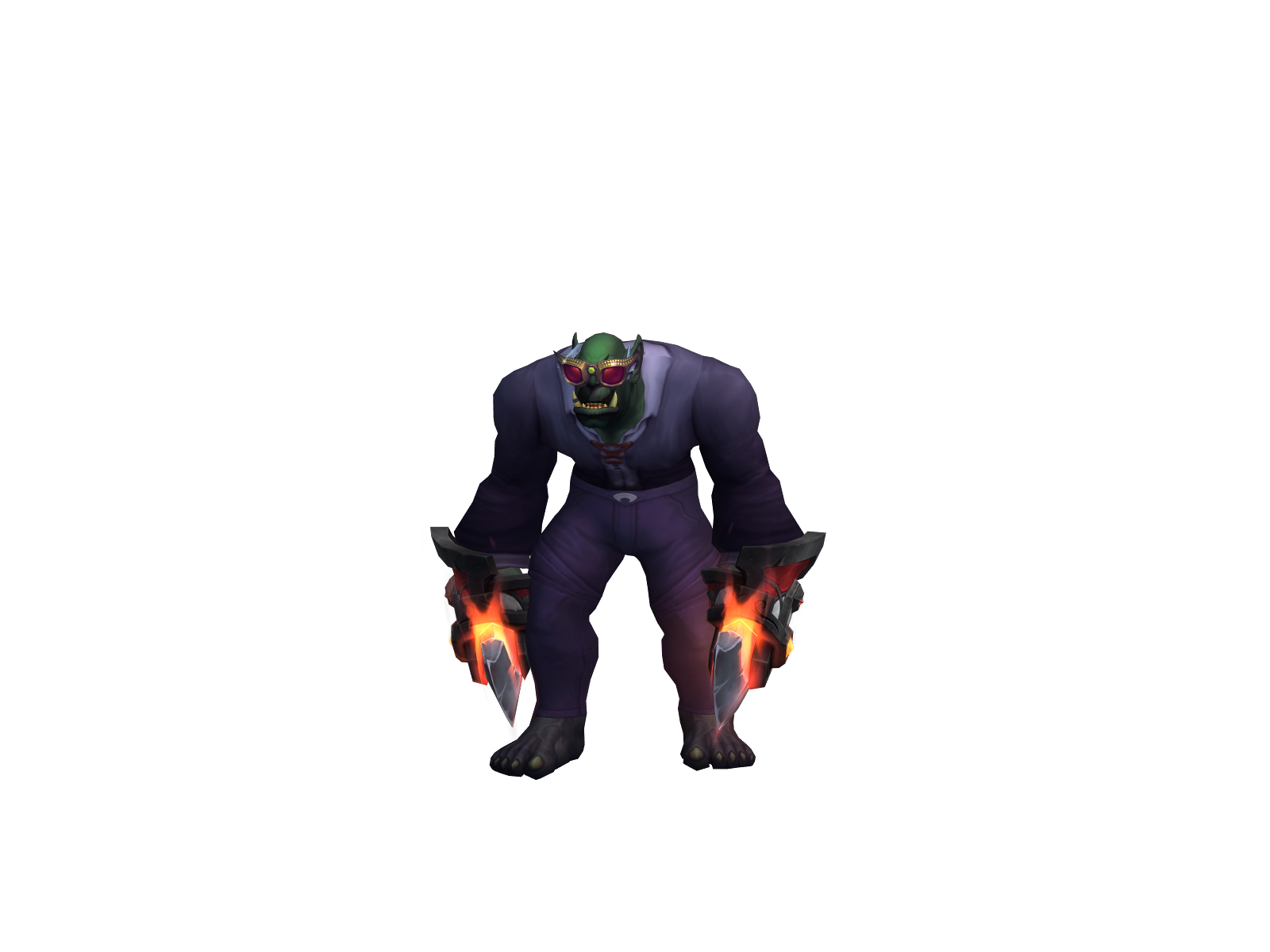 Outboxed 3D character render