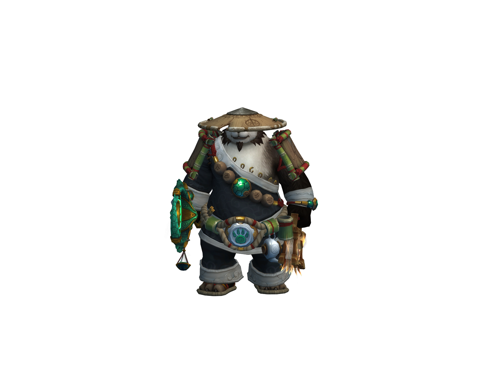 Pòóh 3D character render