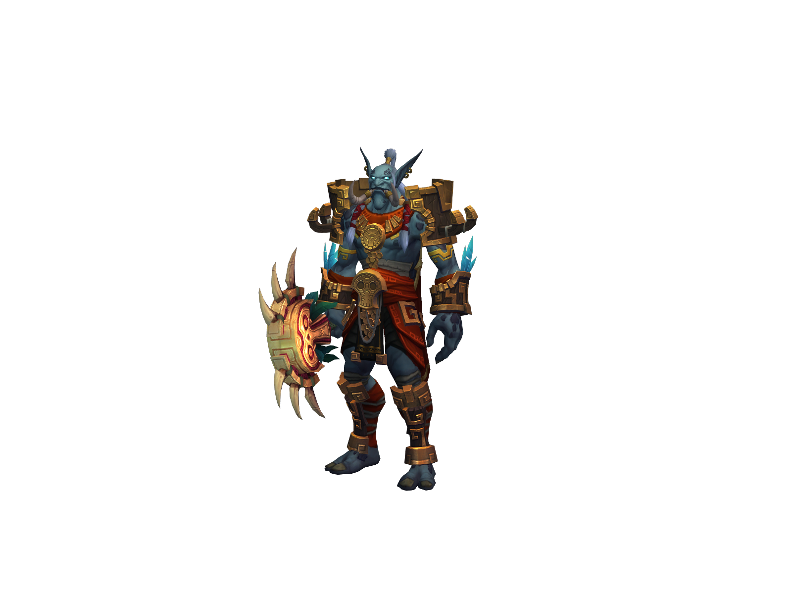Fènrîr 3D character render