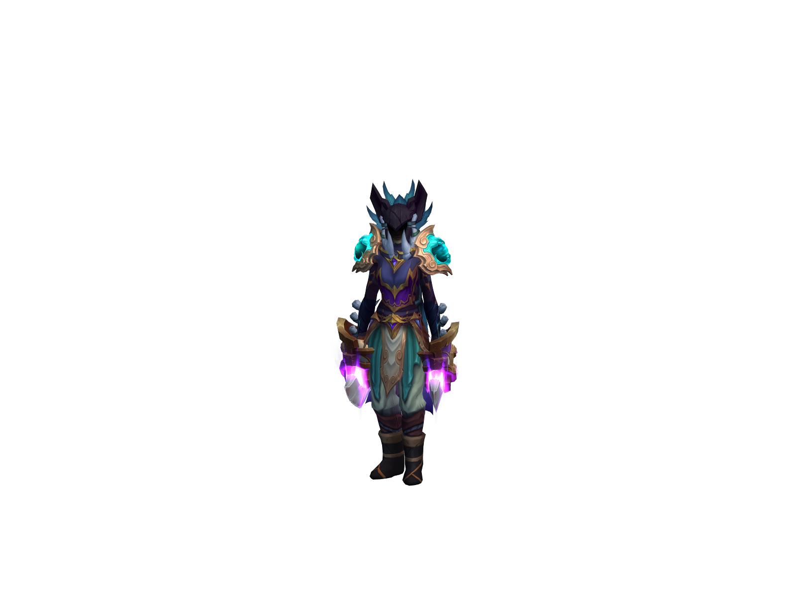 Odoriba 3D character render