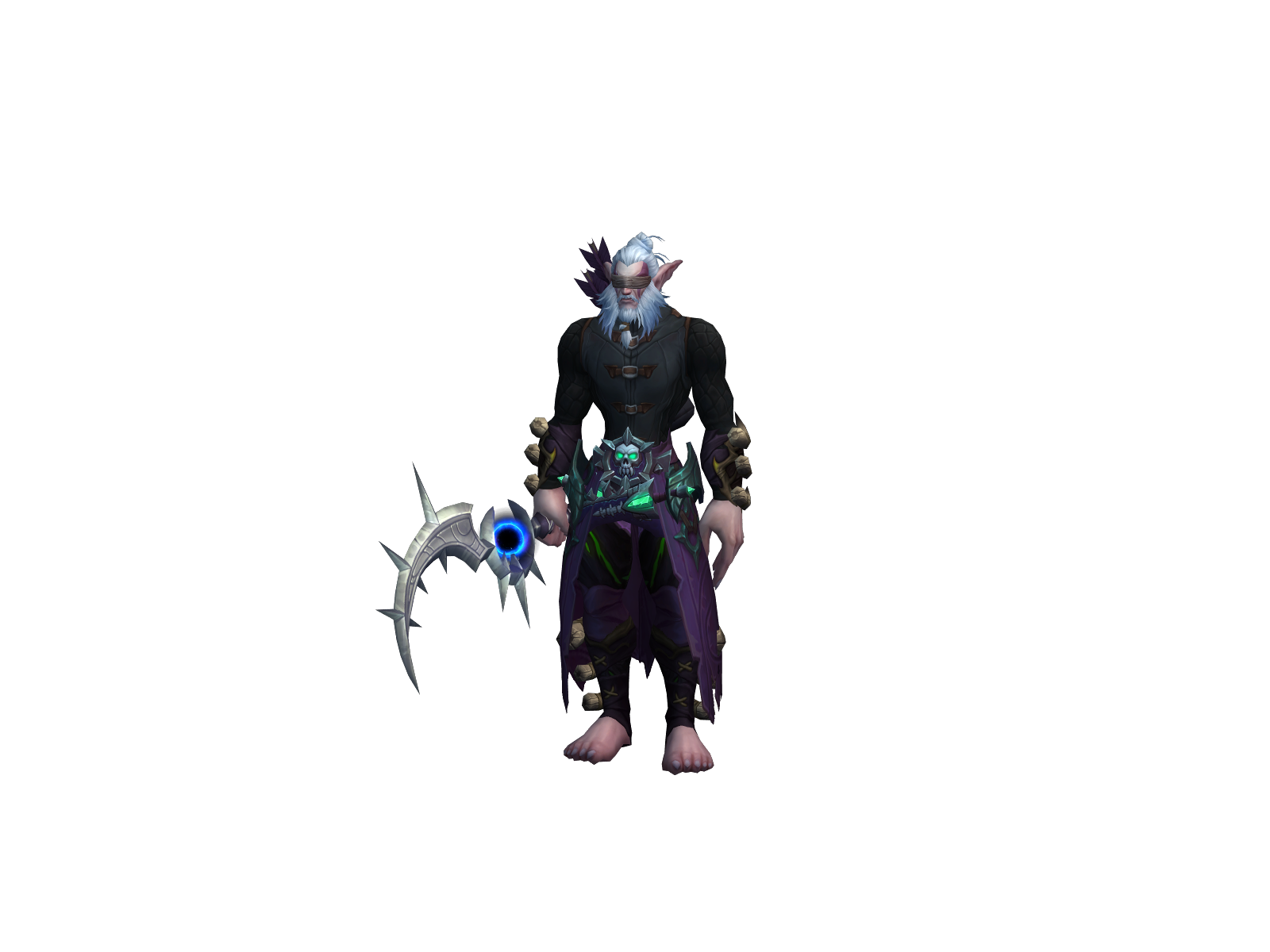 Wartonguer 3D character render