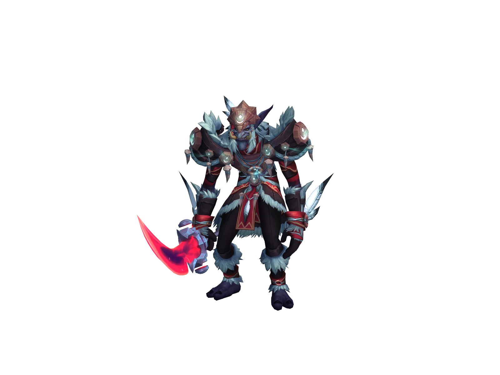 Fightinglion 3D character render