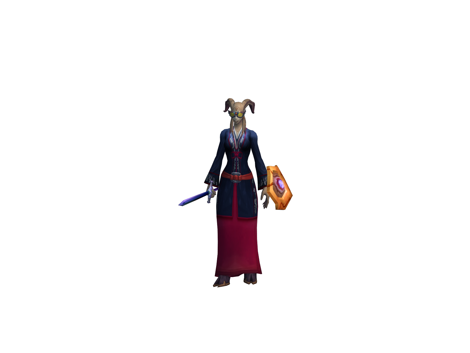Forgedknab 3D character render