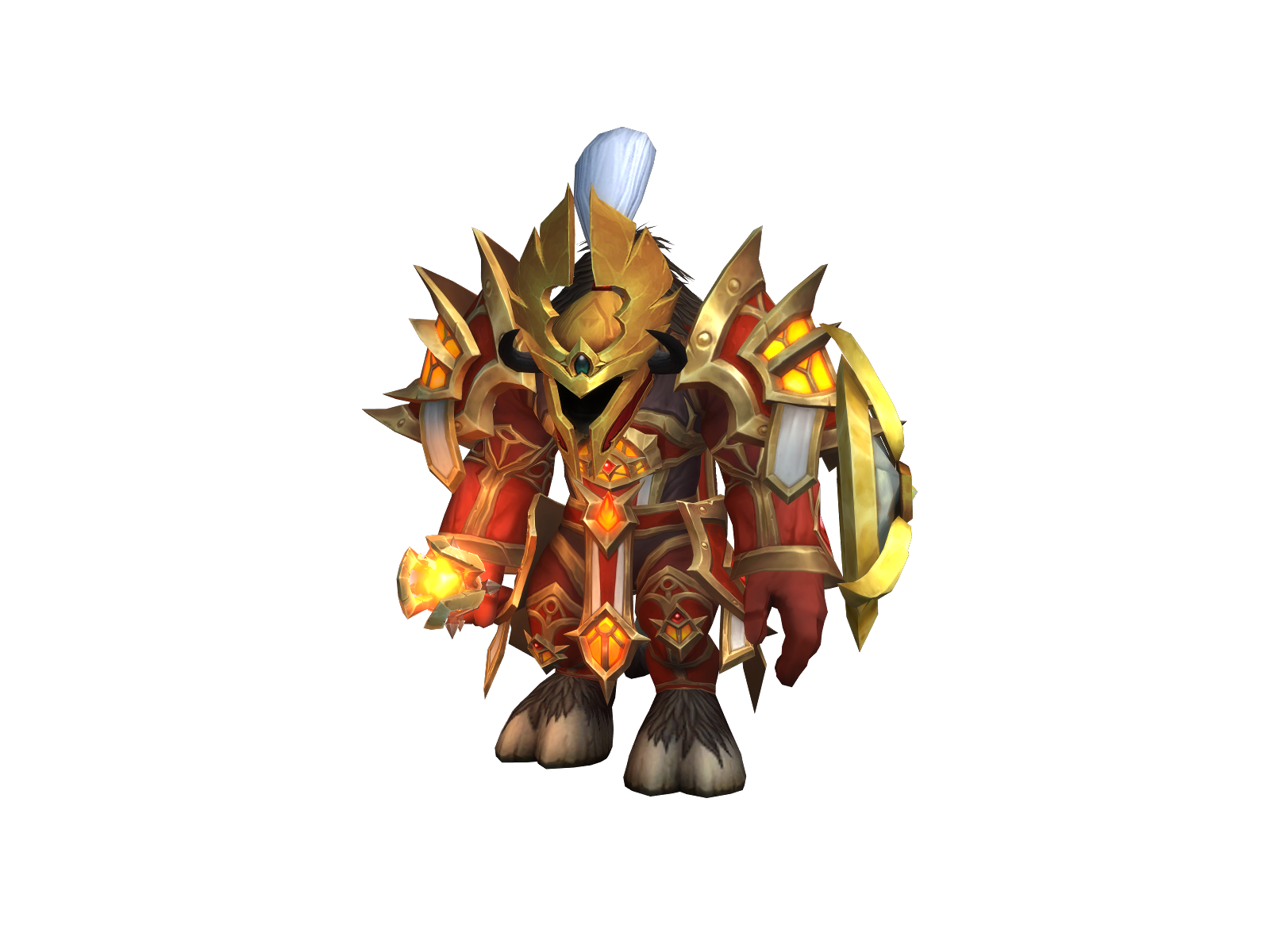 Houlycow 3D character render