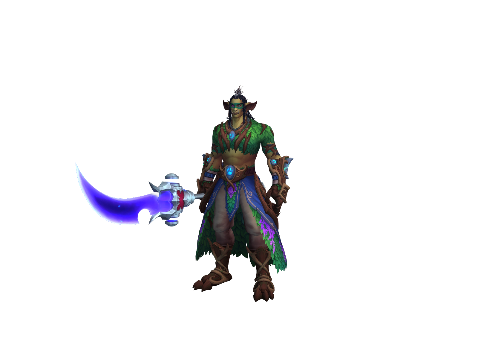 Shlinki 3D character render