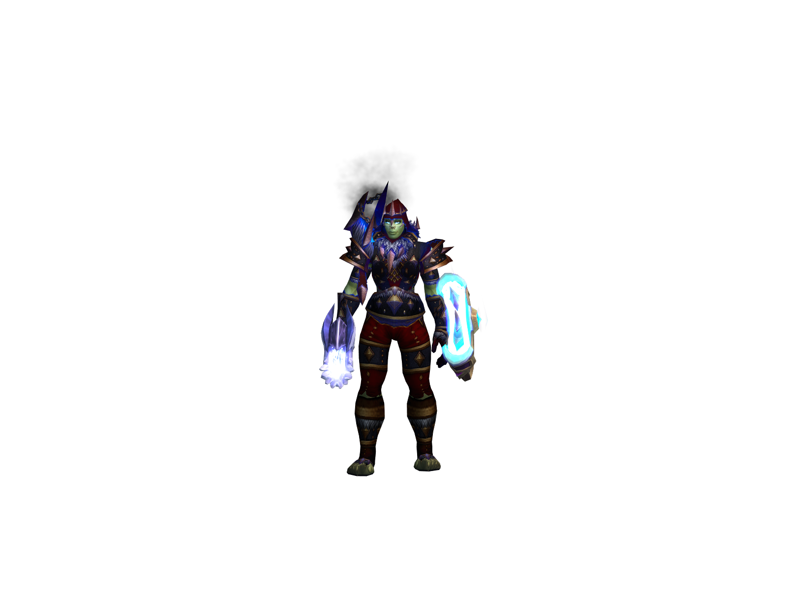 Fourparse 3D character render