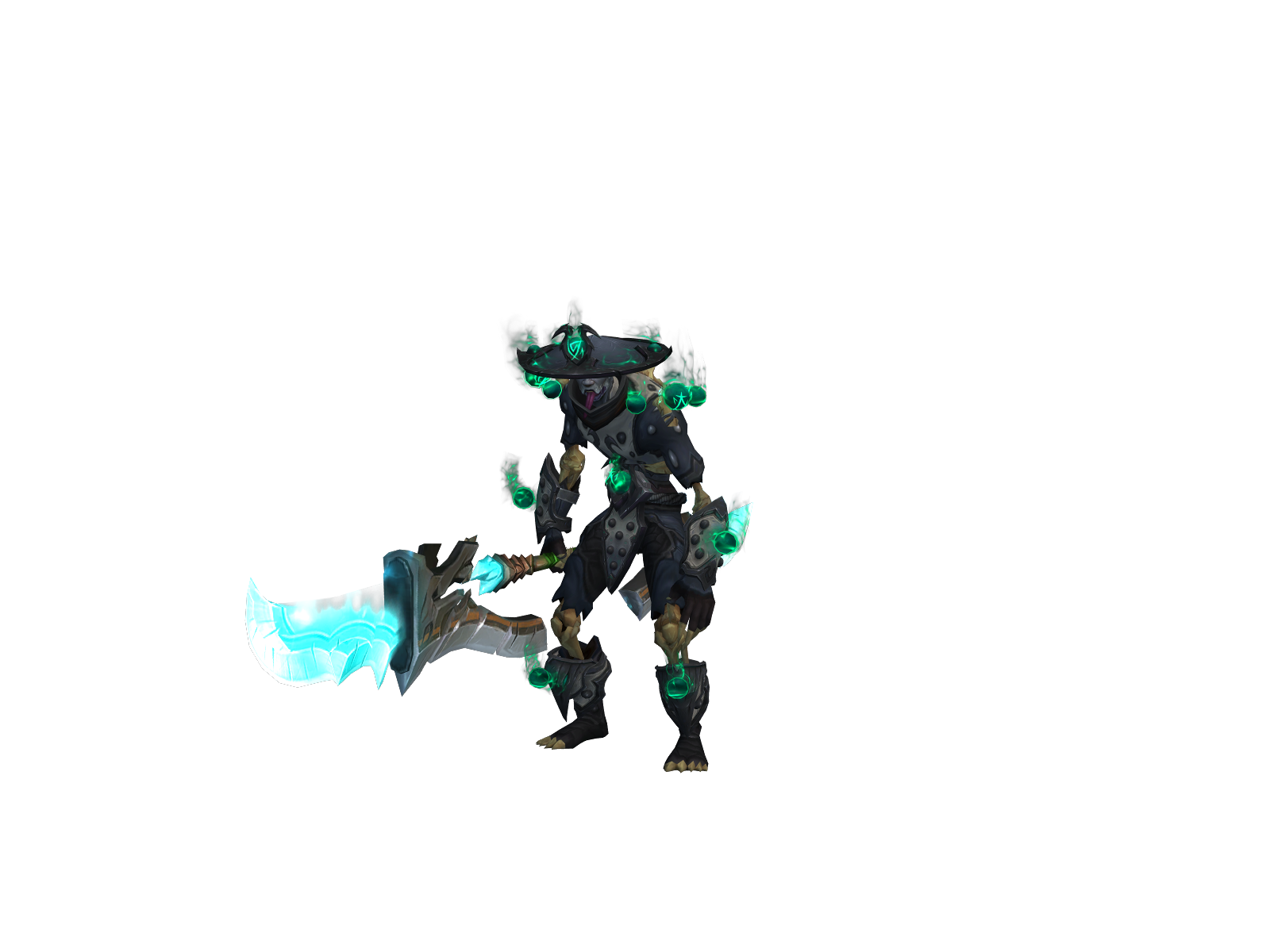 Cadaverina 3D character render
