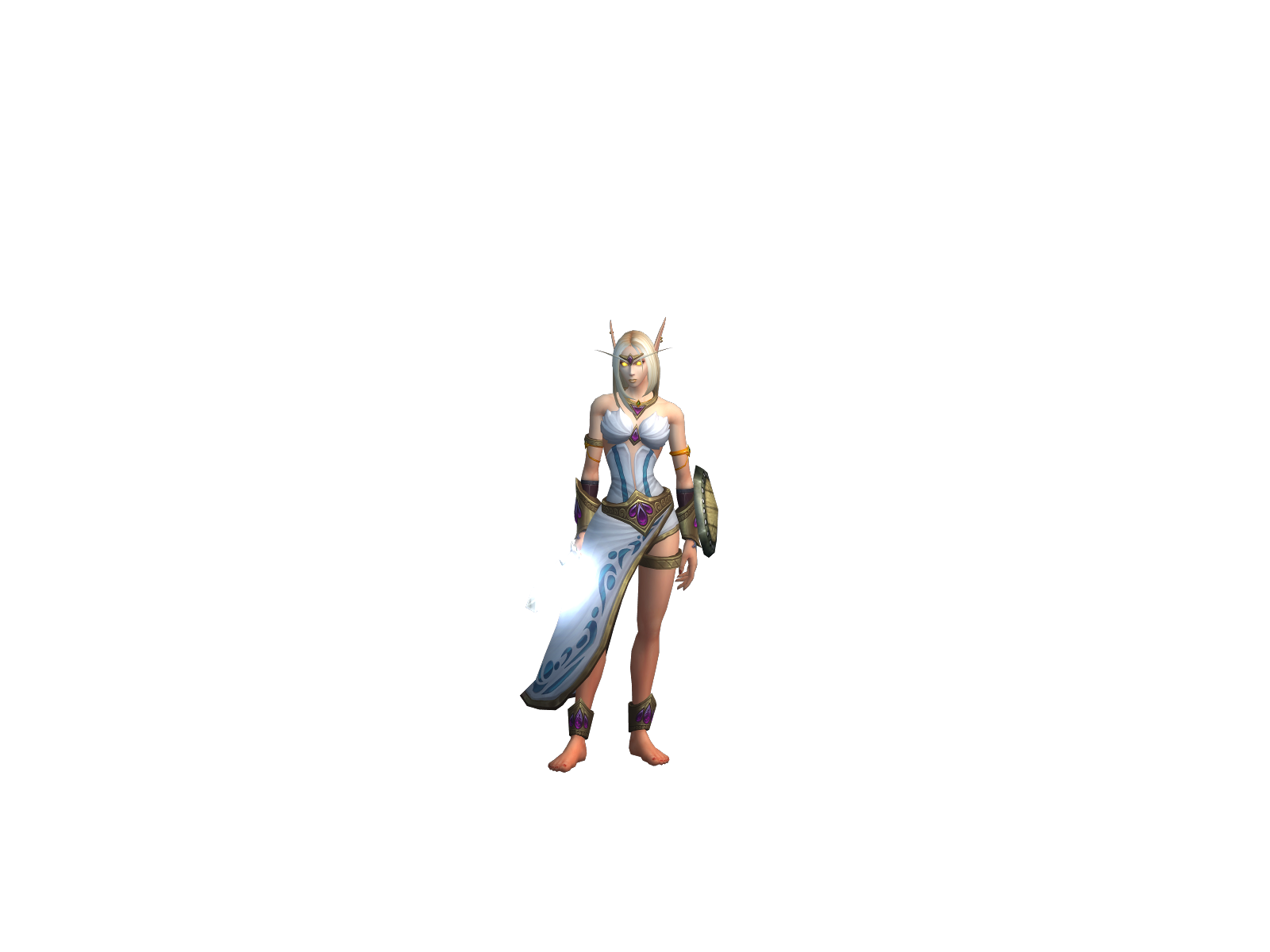 Caebel 3D character render