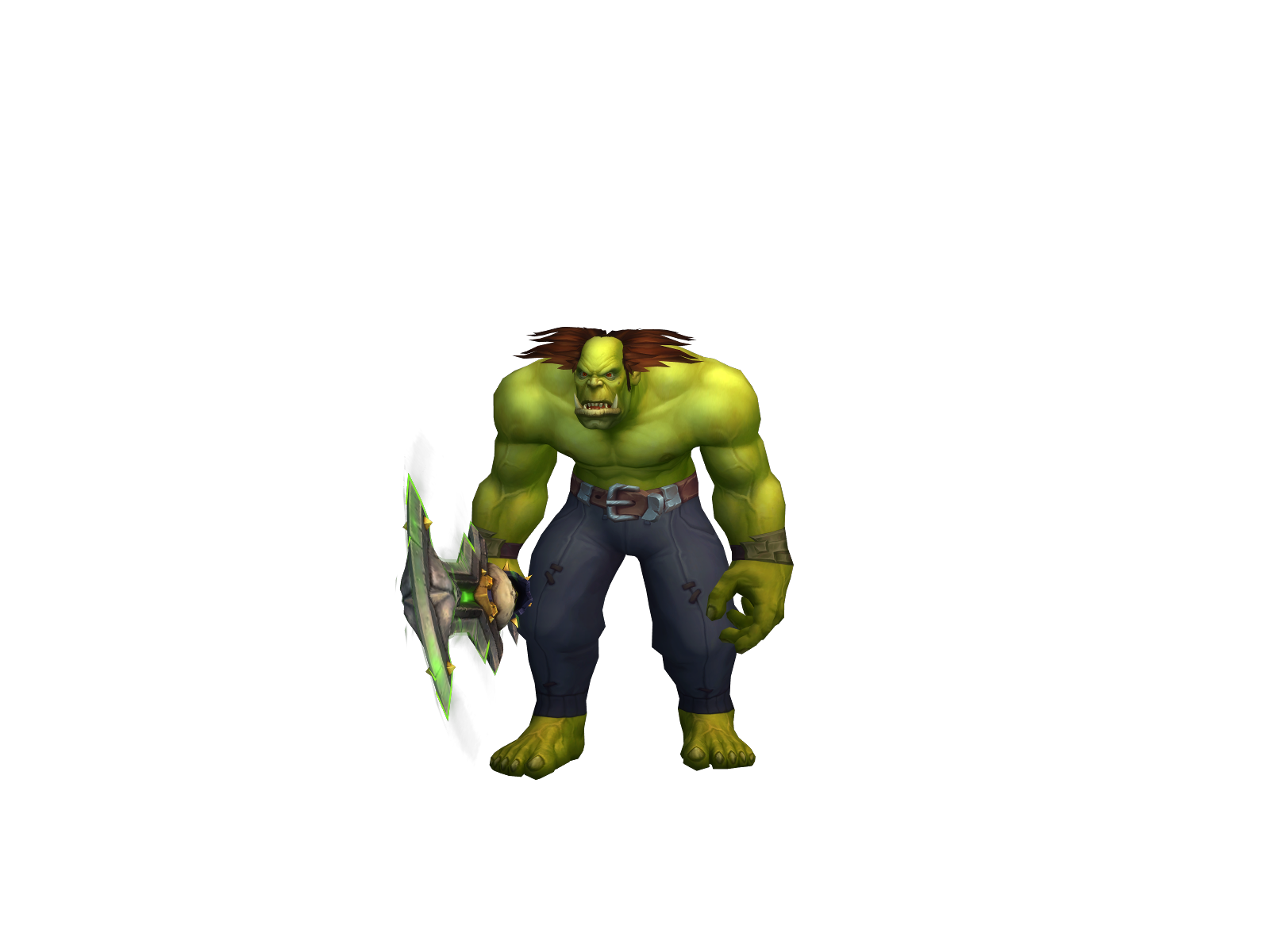 Finqerw 3D character render