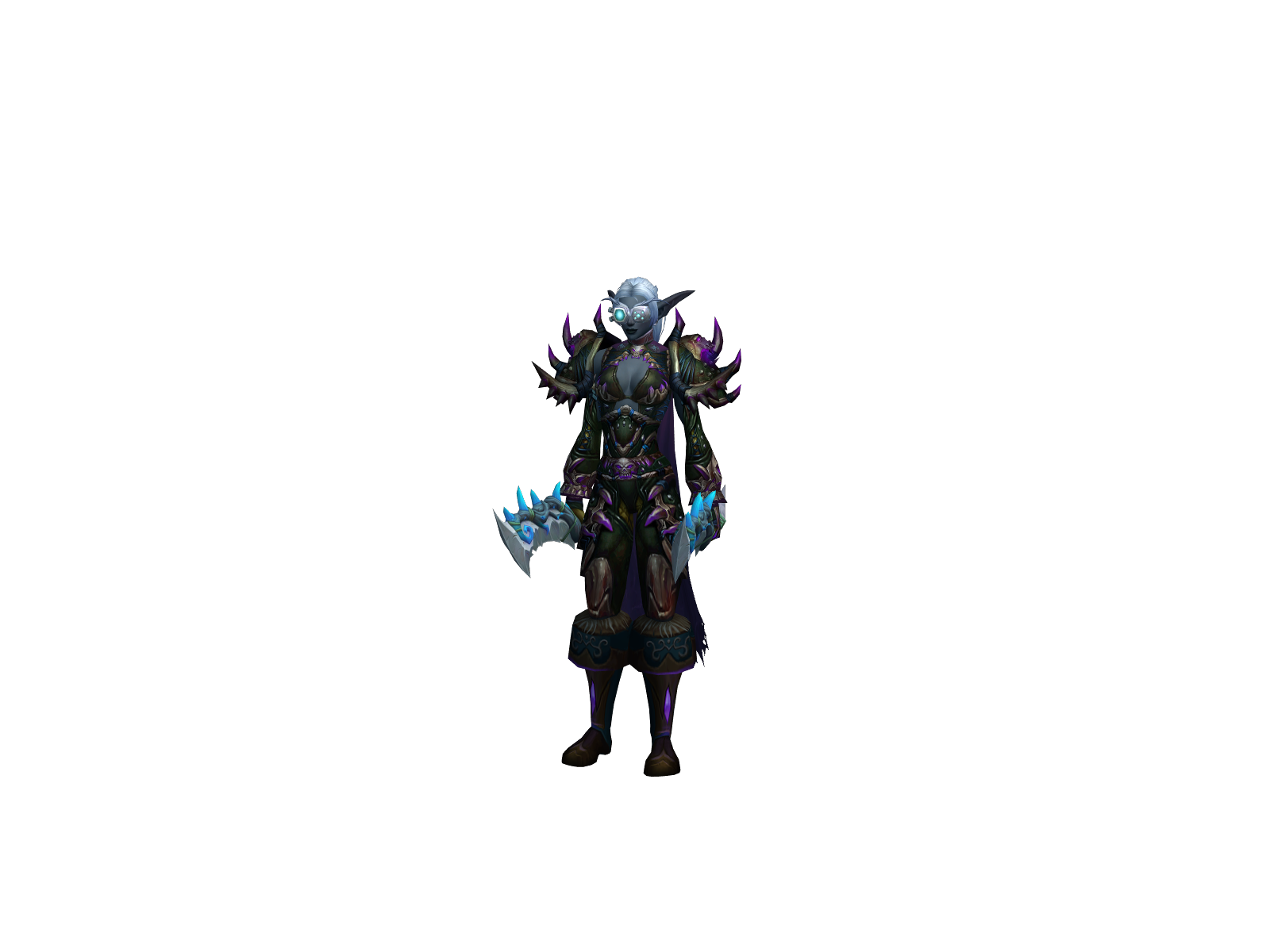 Defizient 3D character render