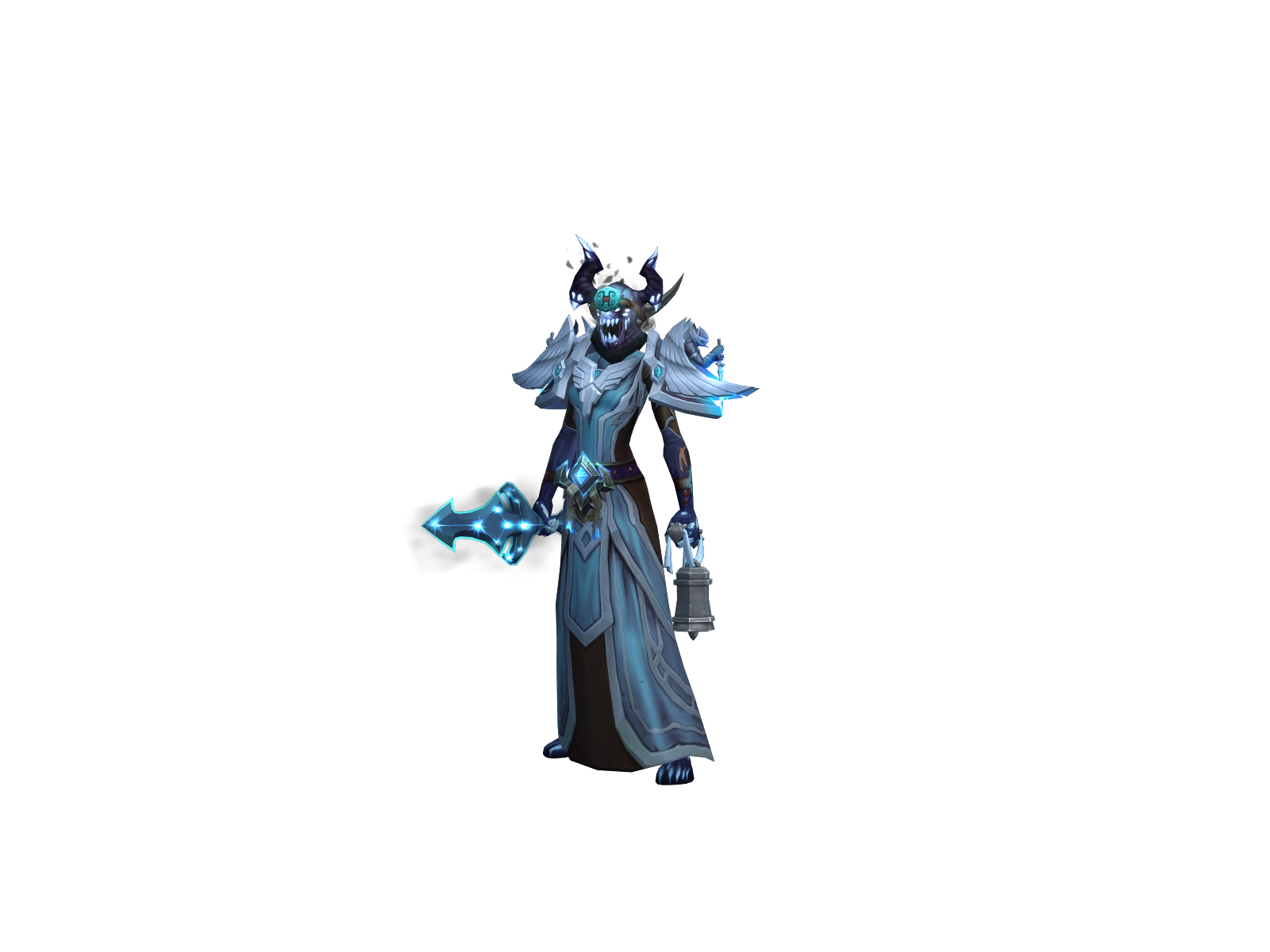 Holystarved 3D character render