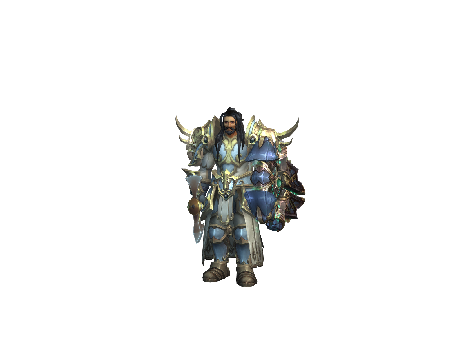 Prusia 3D character render