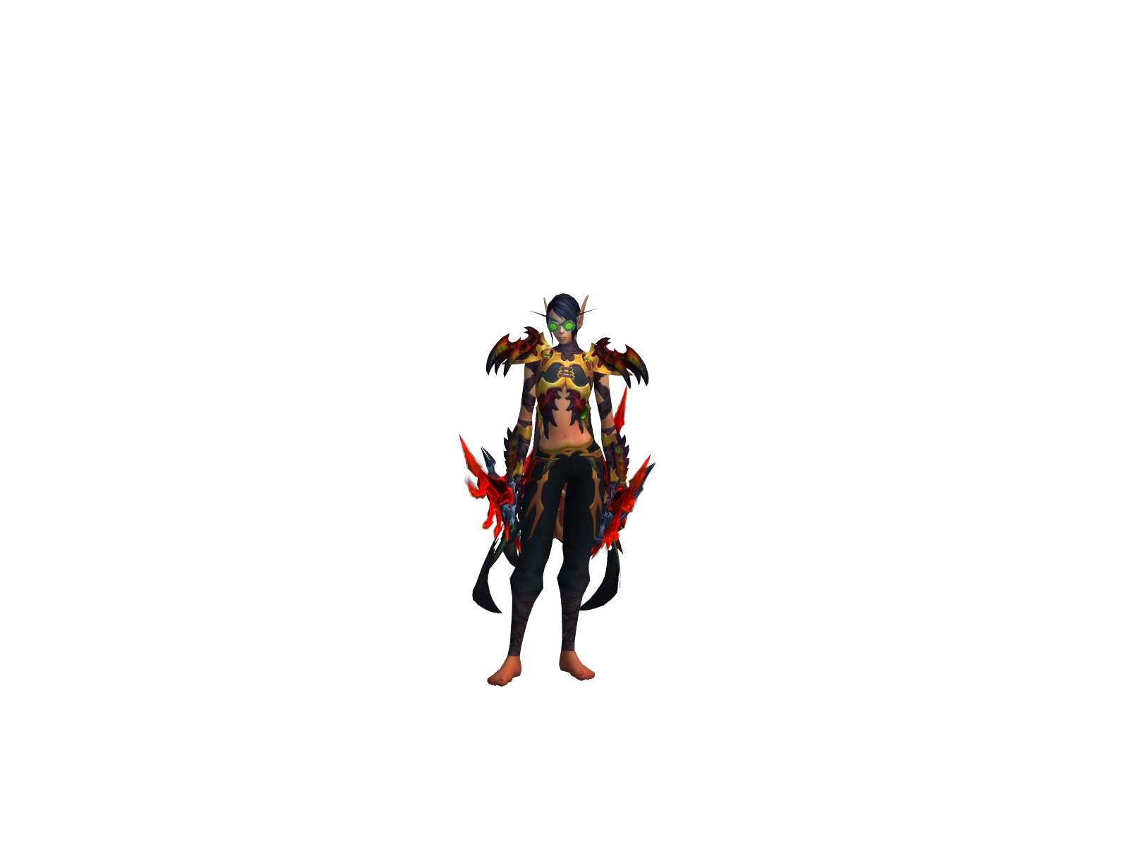 Zalilithe 3D character render