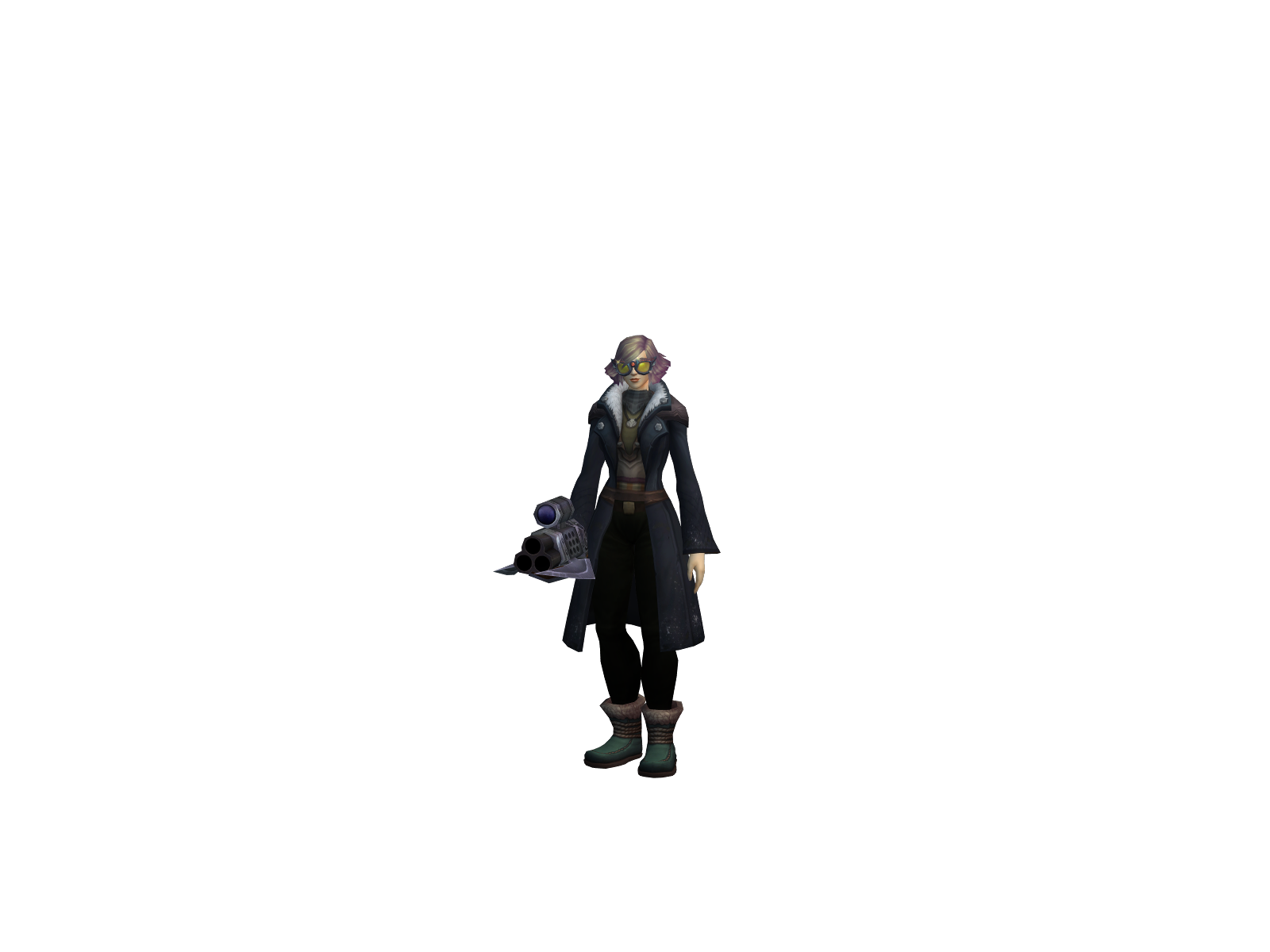 Masill 3D character render