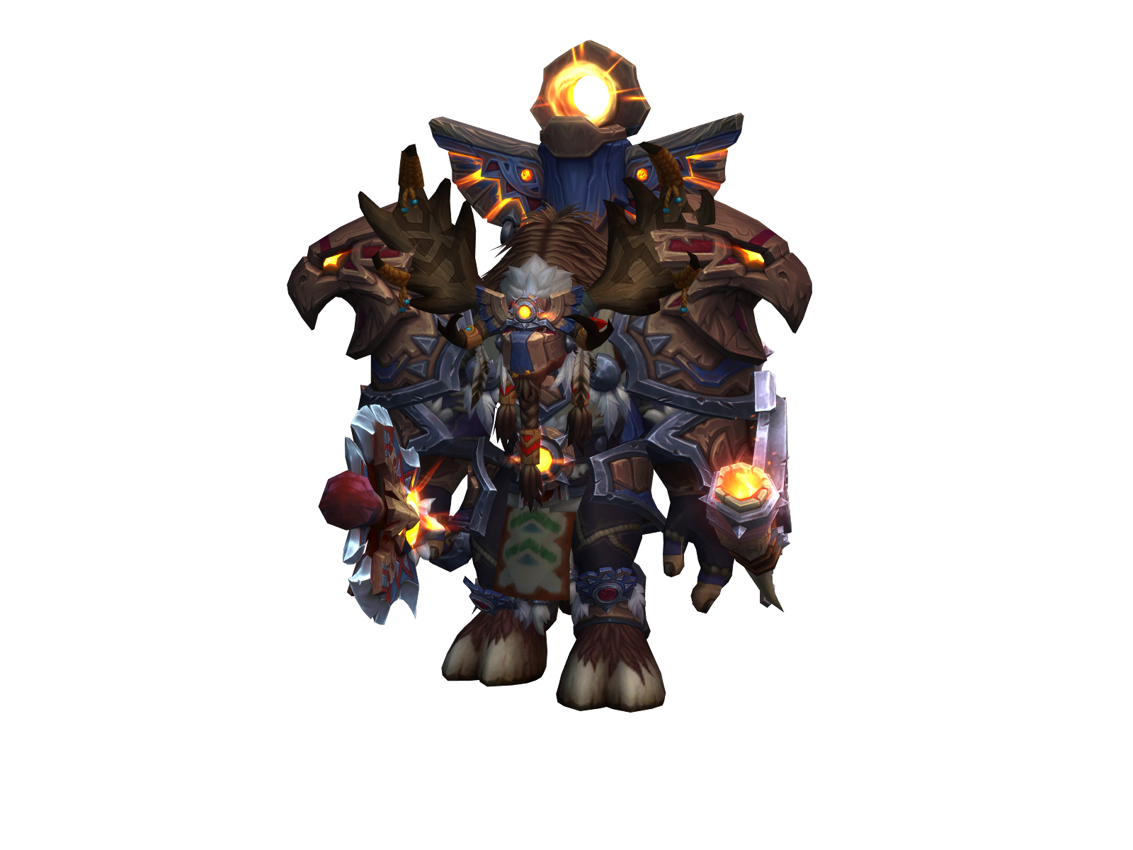 Beefyfrank 3D character render