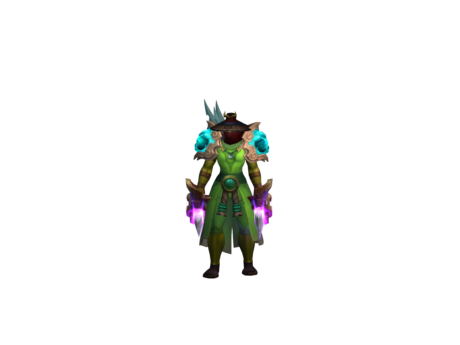 Lecca 3D character render