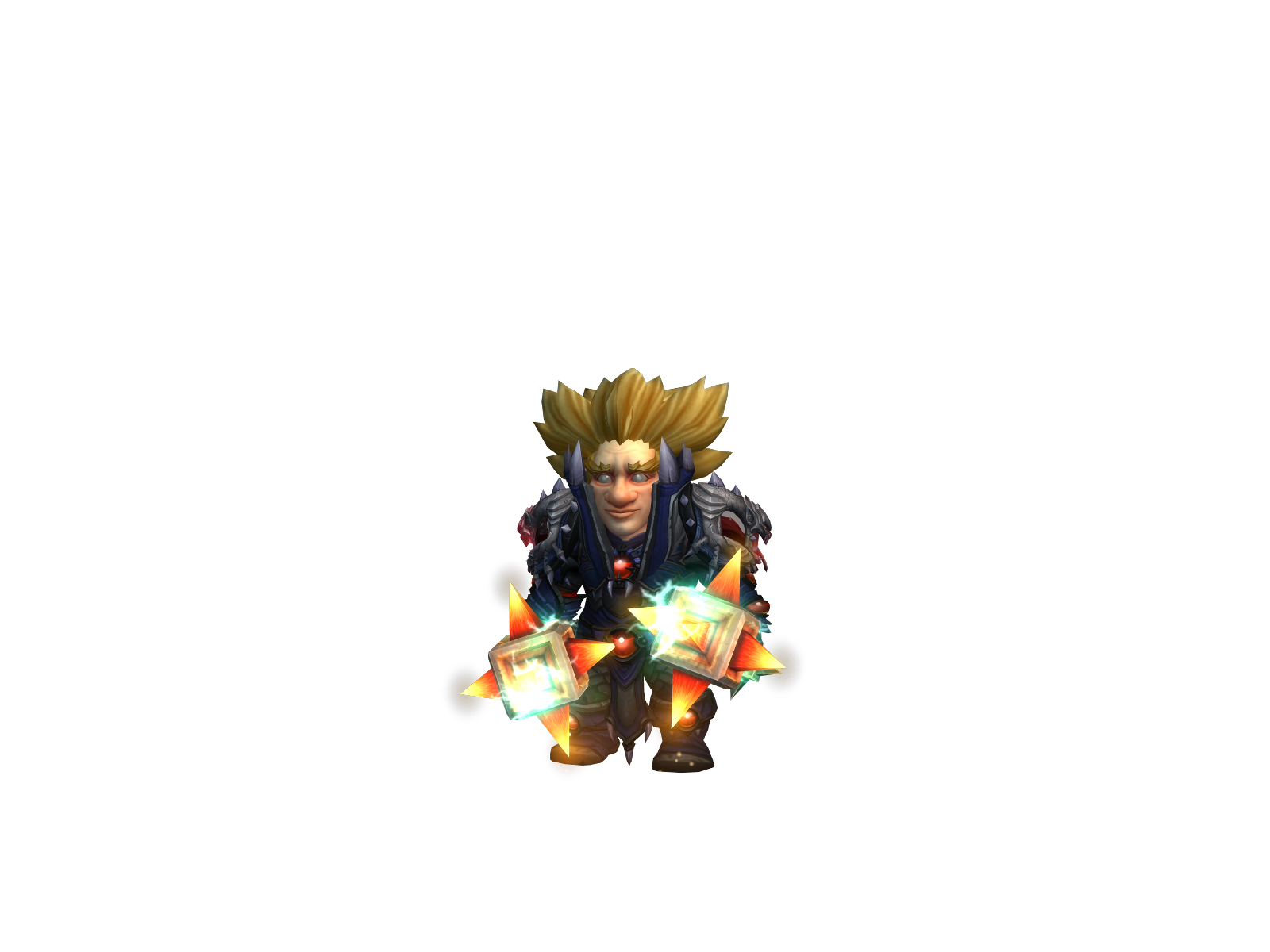 Shinboku 3D character render