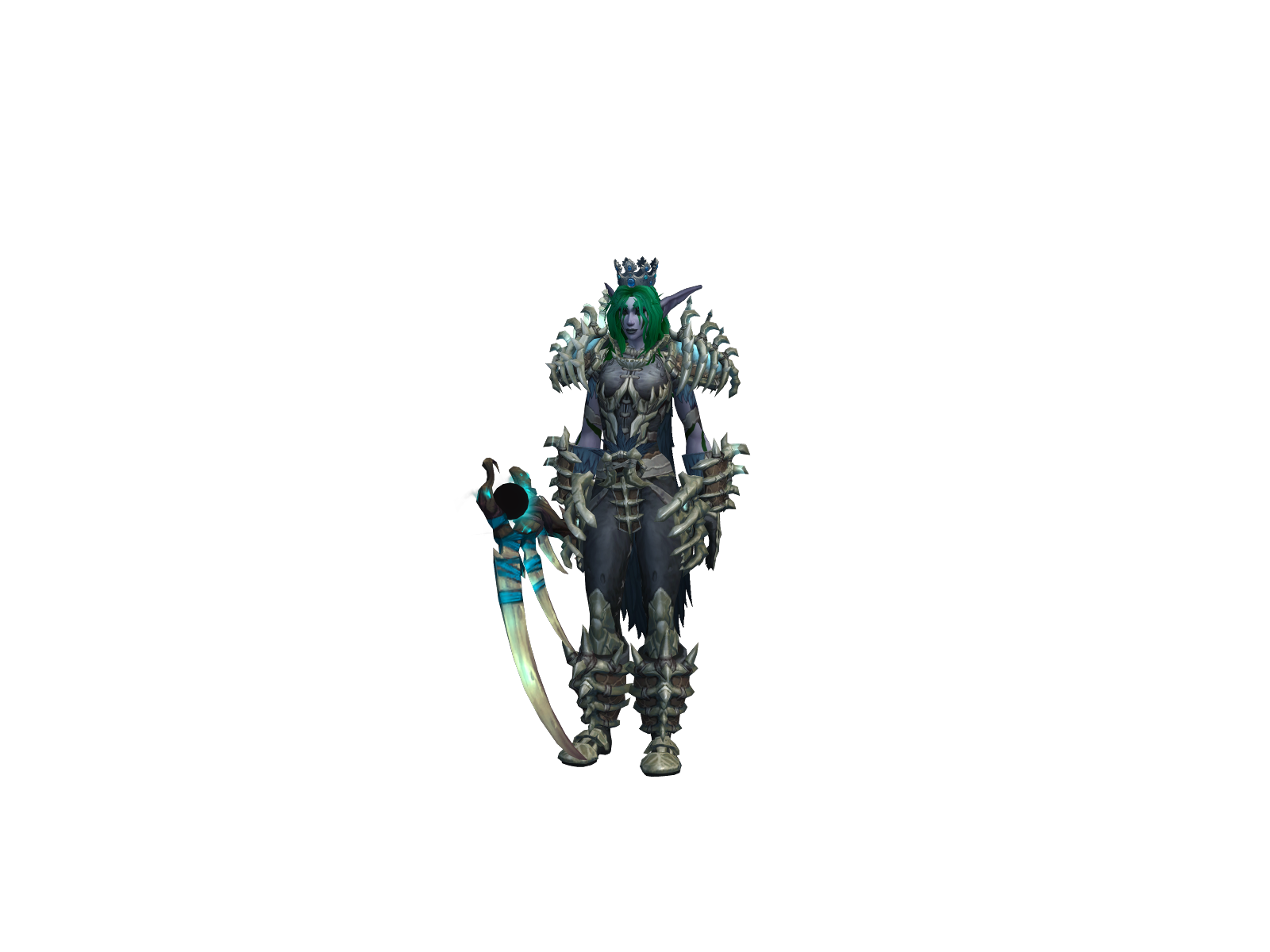 Ephedraceae 3D character render