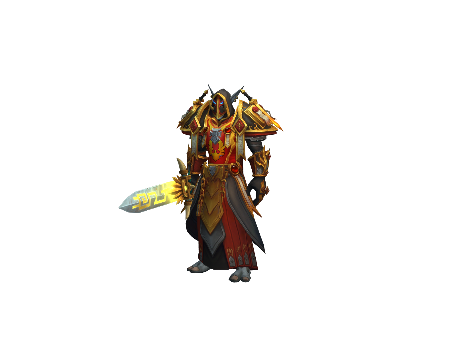 Hawser 3D character render