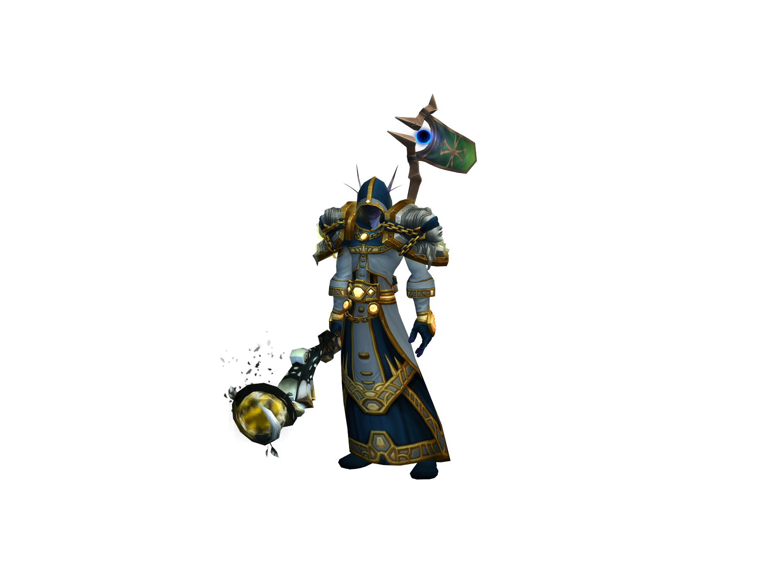 Claudius 3D character render
