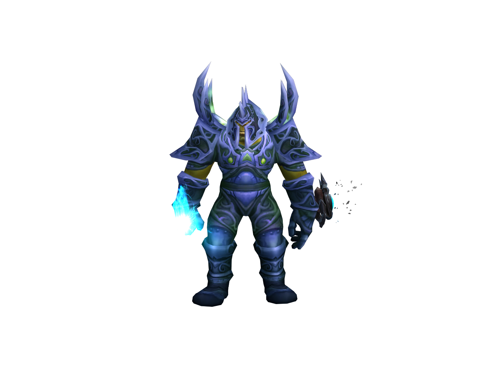 Ahsend 3D character render