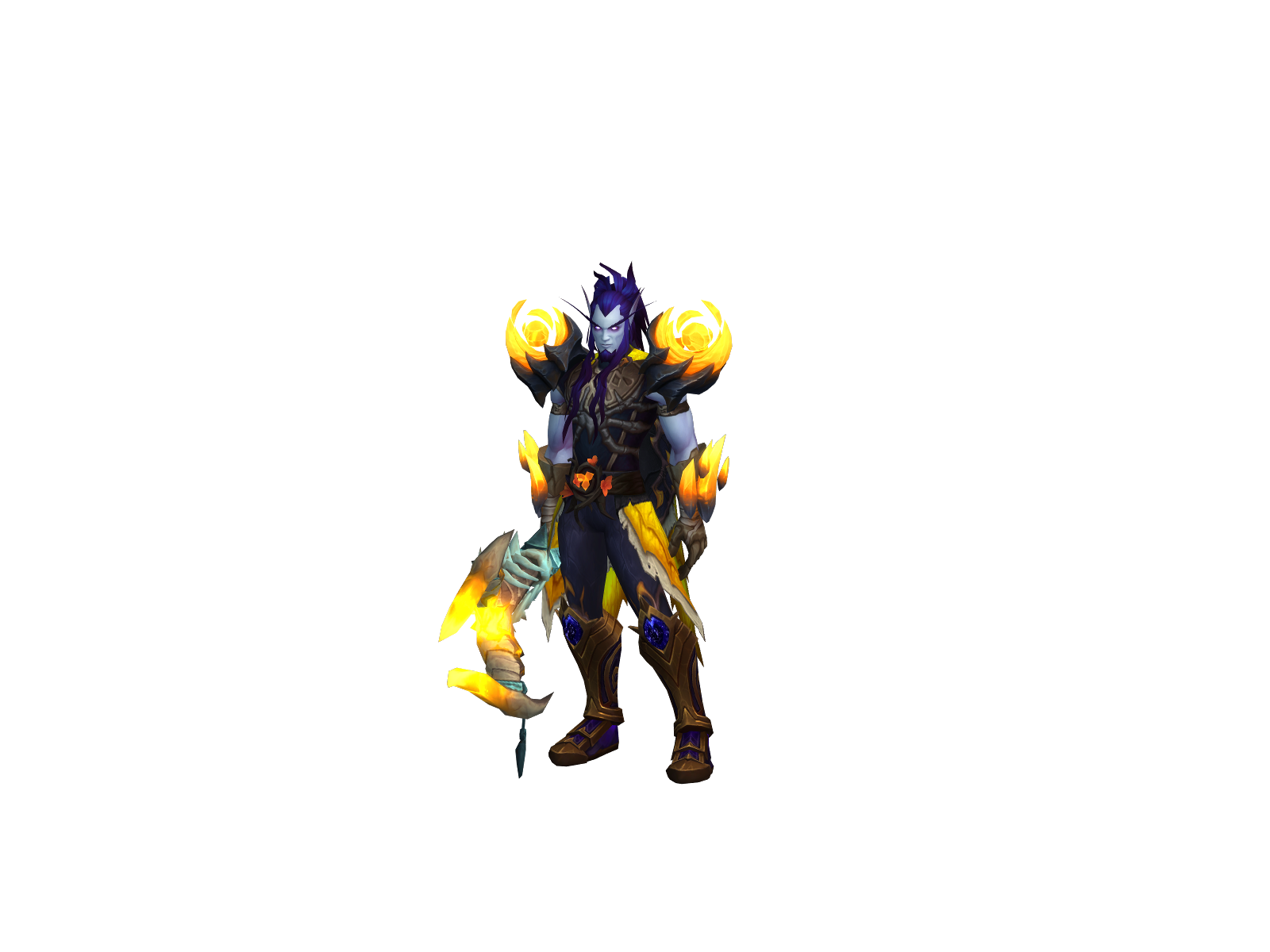 Neruk 3D character render