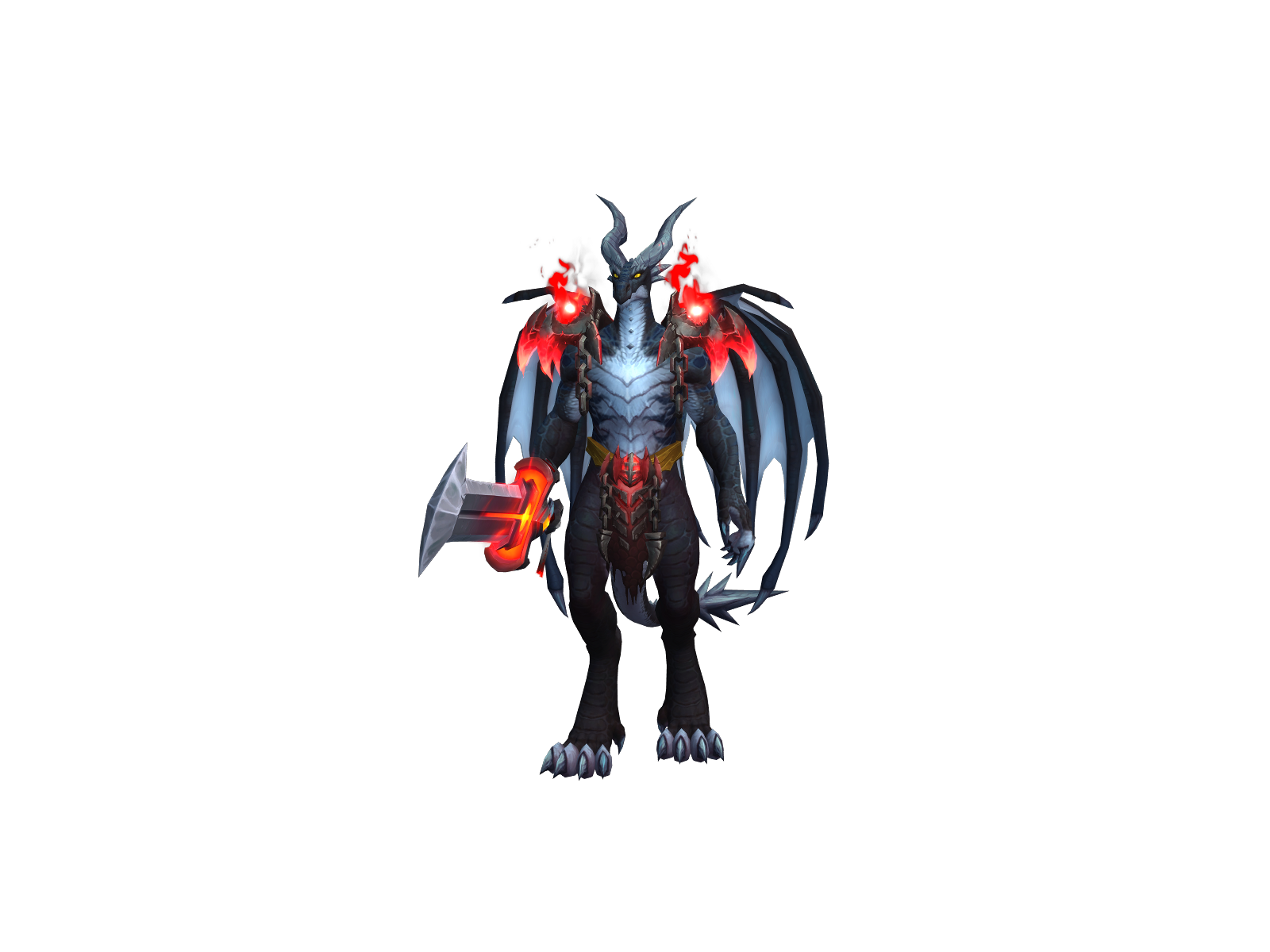 Augaurath 3D character render
